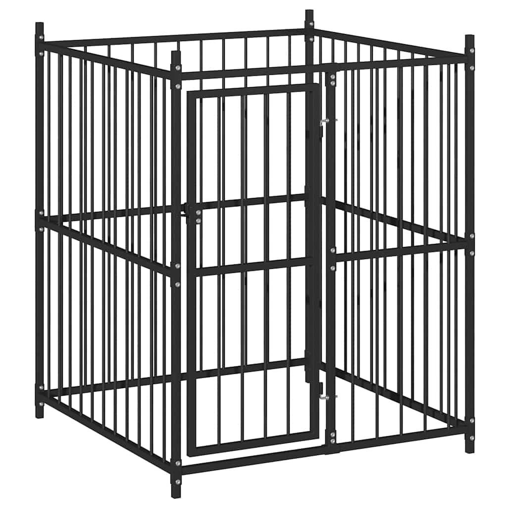 vidaXL Outdoor Dog Kennel 47.2x47.2x59.1