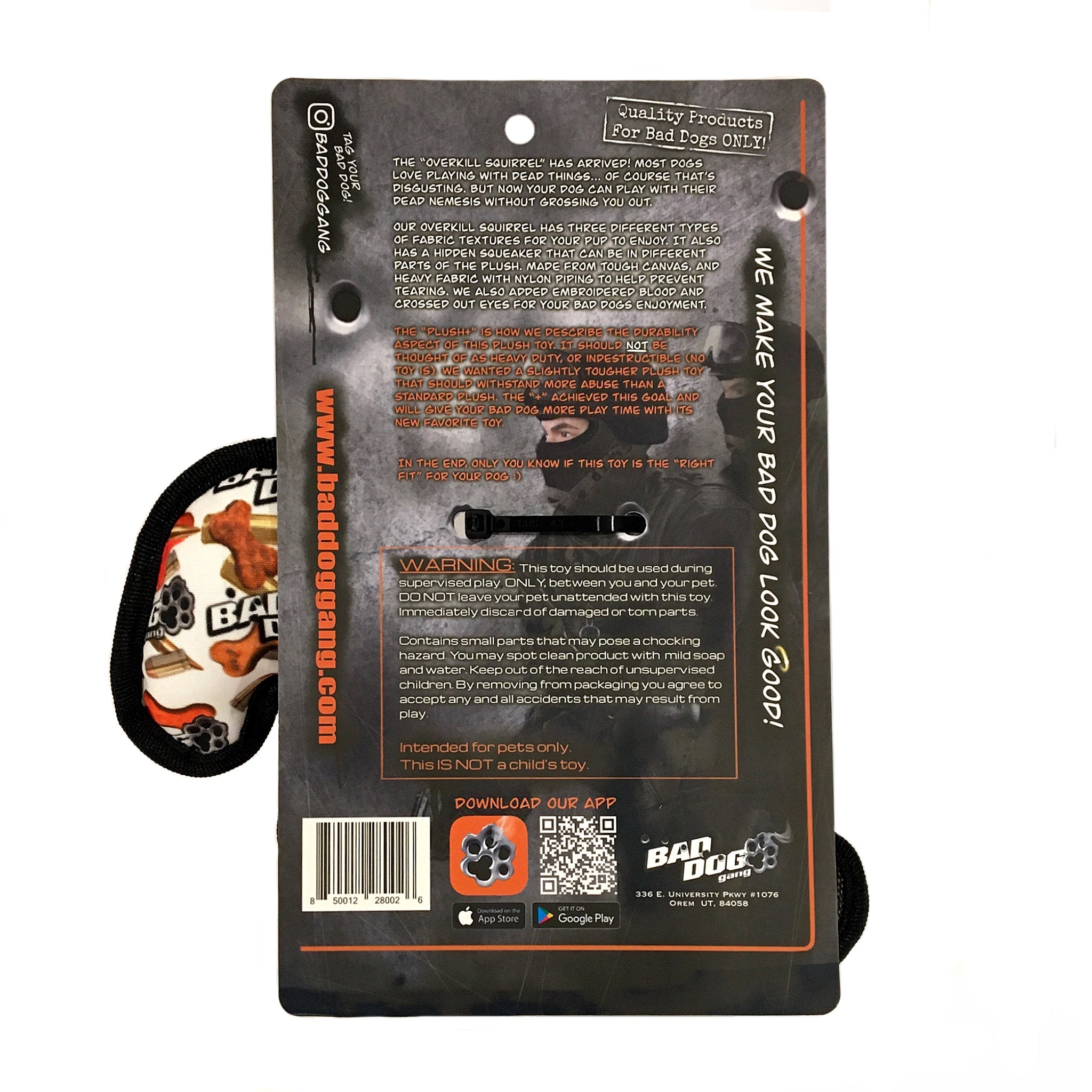 Overkill Series - Squirrel Plush+