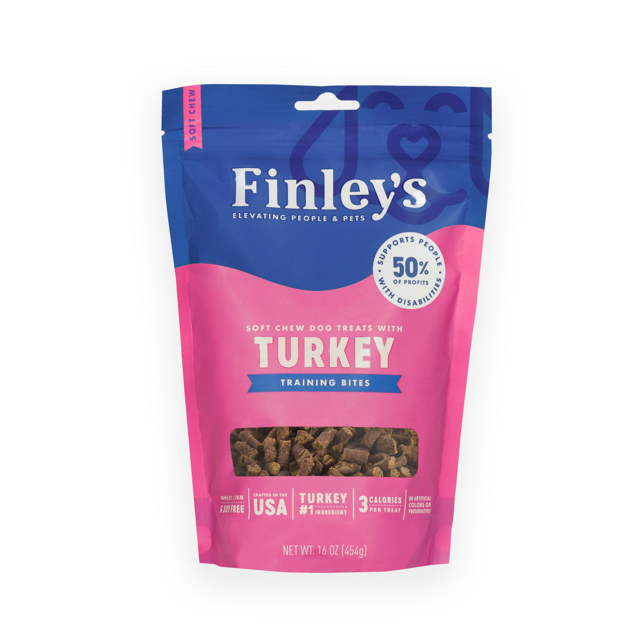 FNLY DOG TRNG BTS TURKEY ( 6 X 16 OZ   )