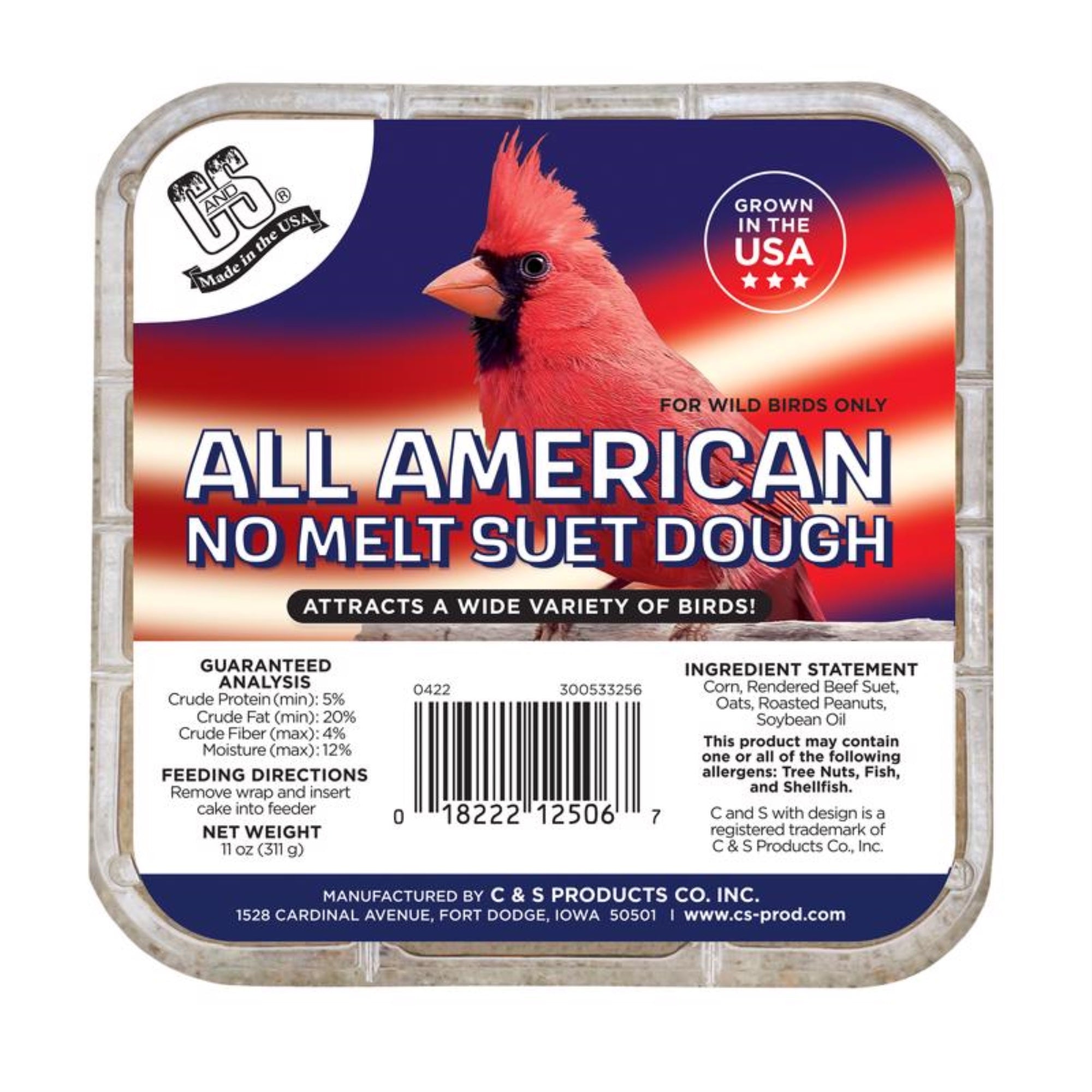 American Dough Suet 11Oz (Pack Of 12)