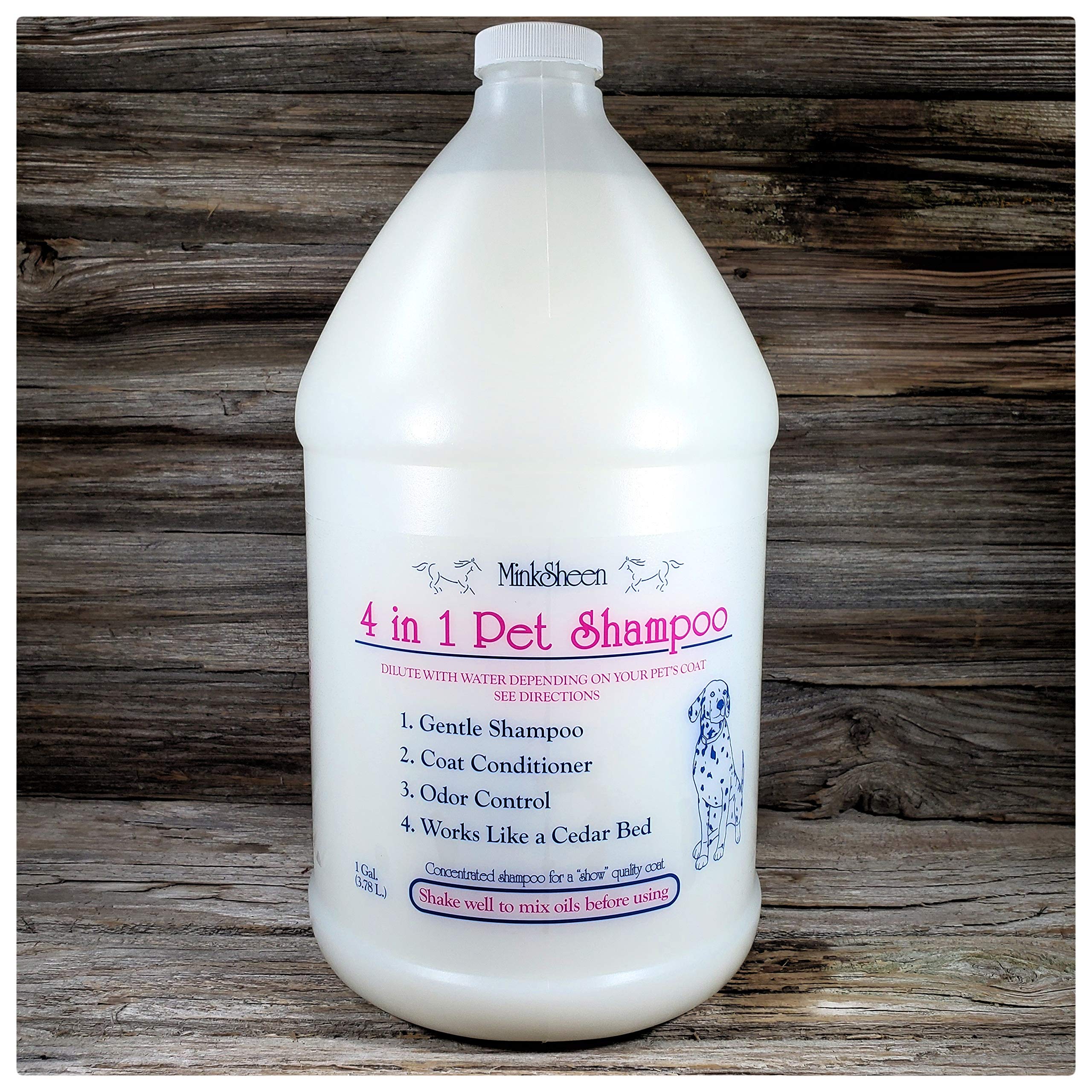 Minksheen Pet Shampoo - 128 Oz