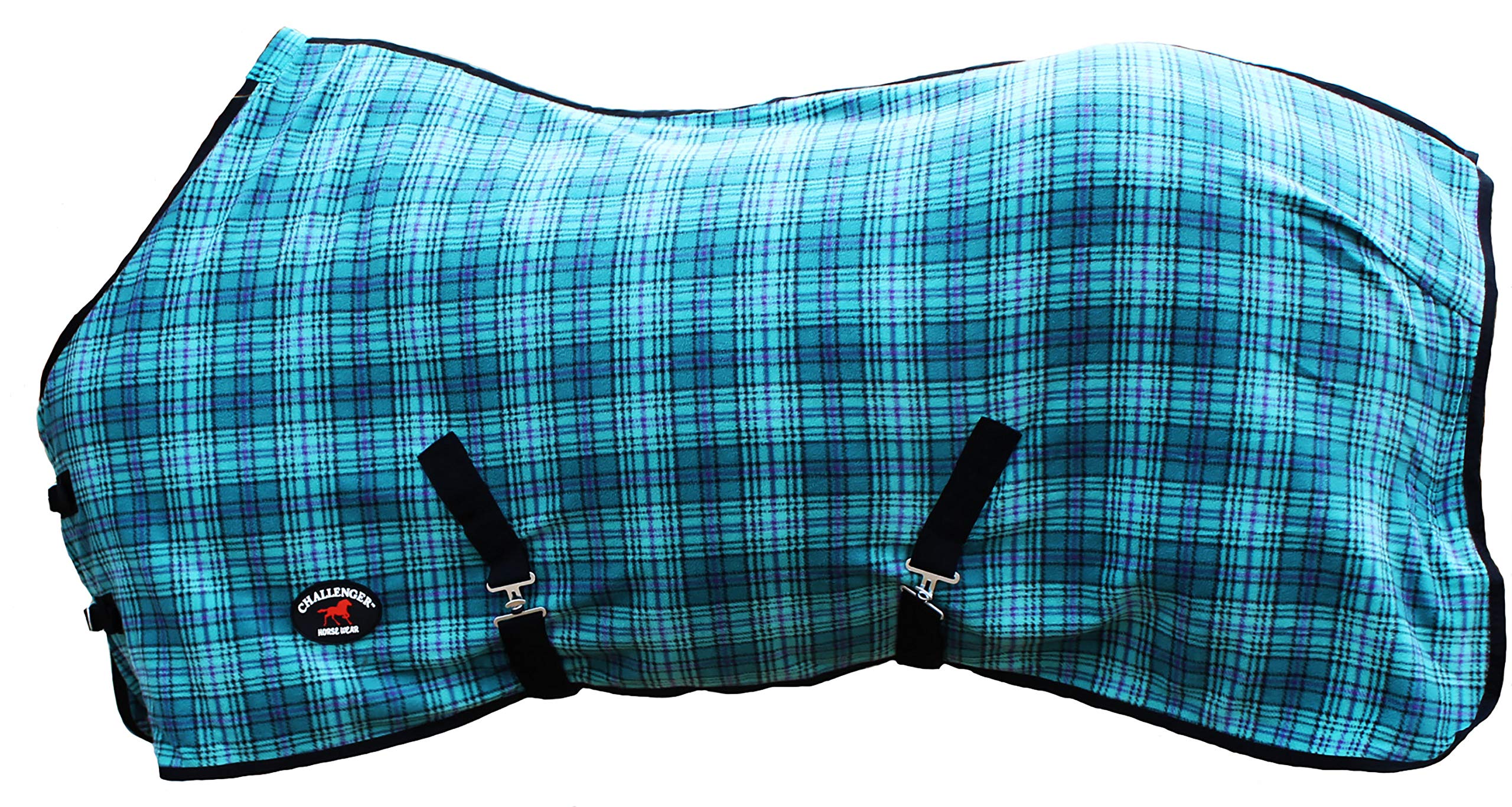 Challenger 68' Horse Polar Soft Fleece Cooler Liner Exercise Blanket Wicks Moisture 43Ee07