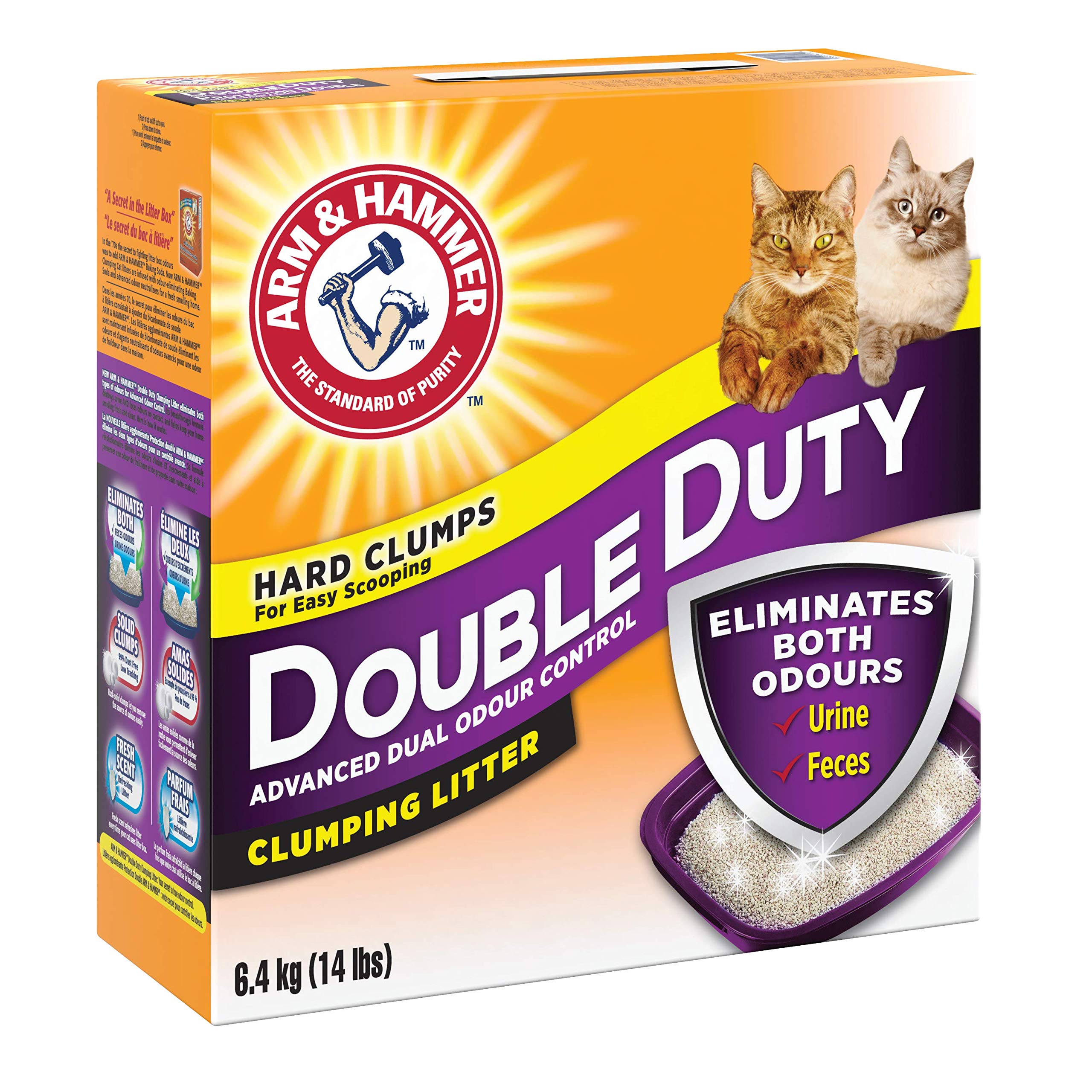 Arm & Hammer 6.4Kg Double Duty Cat Litter