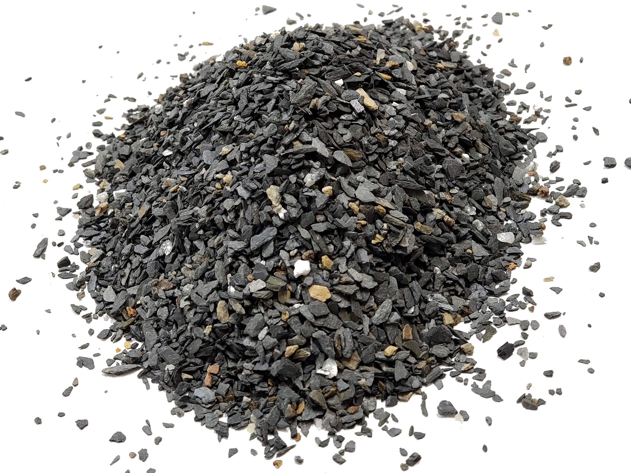 Natural Slate Stone Coarse Sand Less than 1/8 - USA Sourced and Packaged for Basing Models, Wargaming, Mosaic Stone Art, Crafts,