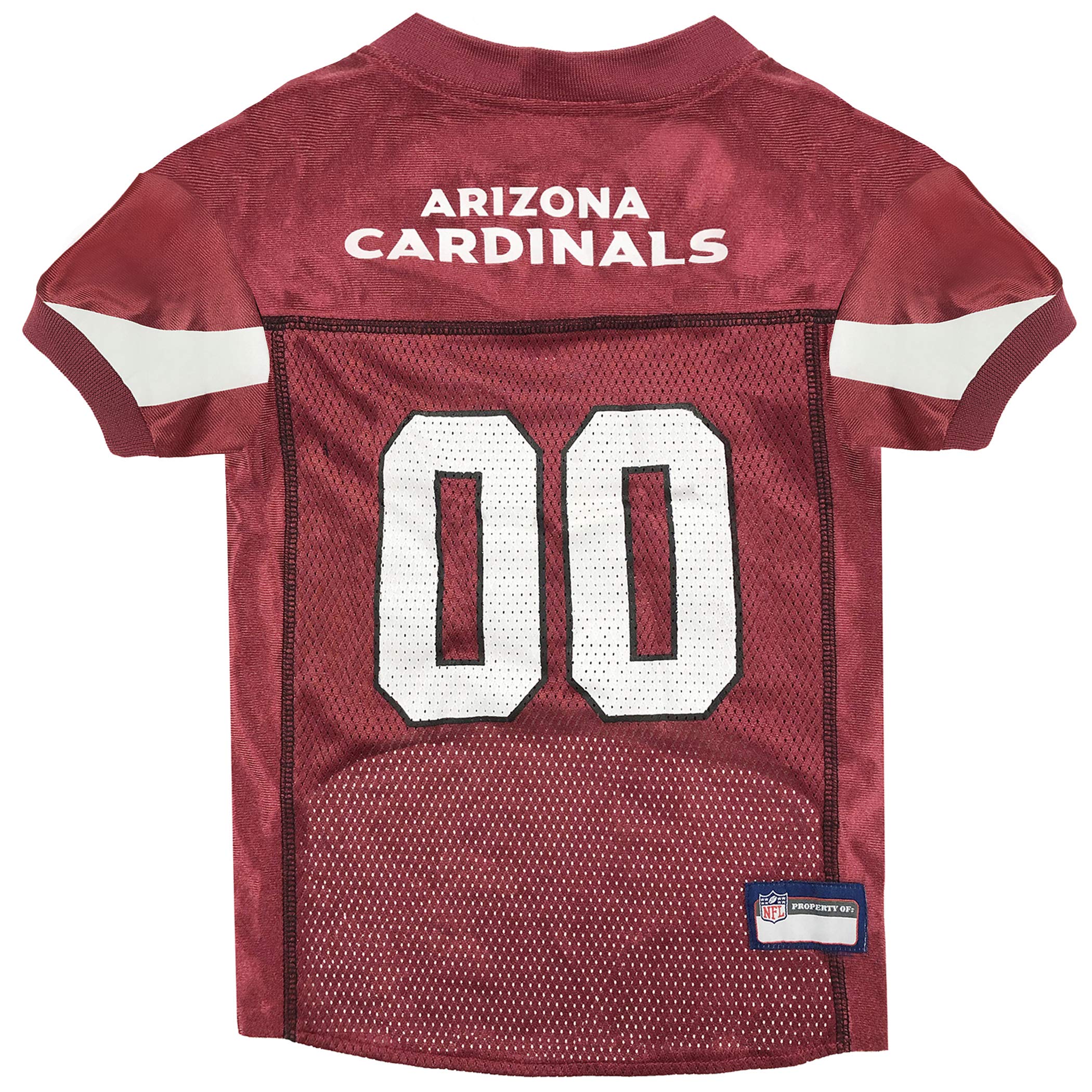 Nfl Arizona Cardinals Dog Jersey, Size: Small. Best Football Jersey Costume For Dogs & Cats. Licensed Jersey Shirt