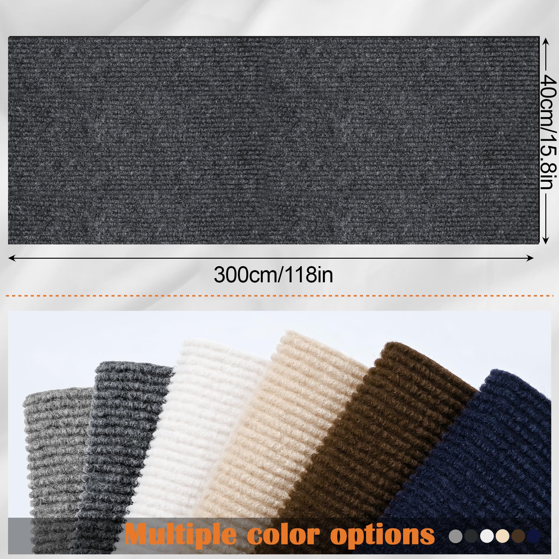 Inchoco Cat Furniture Protector - 118'' X 15.8'' Trimmable Self-Adhesive Couch Scratch Protector From Cats, Cat Diy Climbing Cou