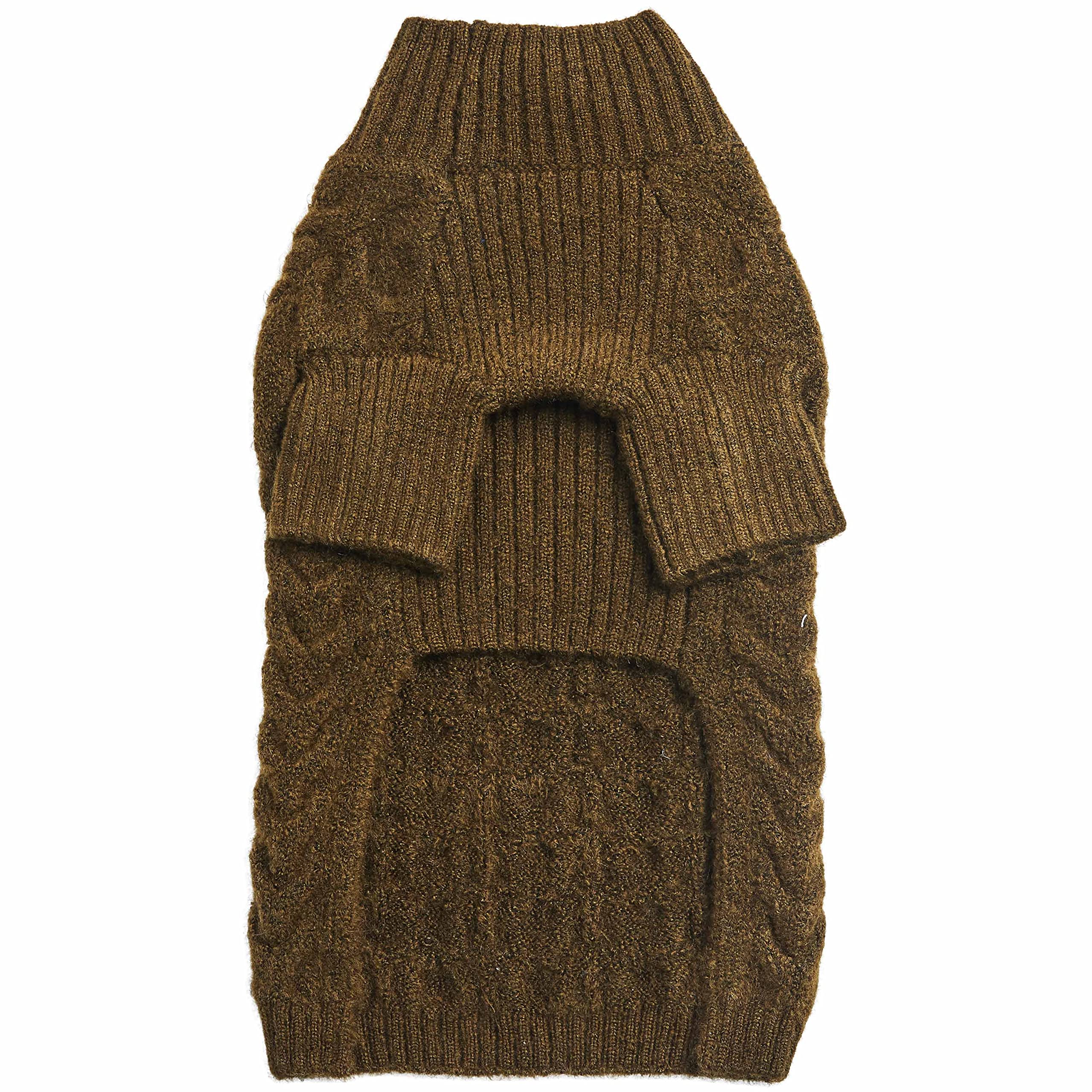 Blueberry Pet Classic Fuzzy Knit Dog Sweater, Turtle-Neck Christmas Sweater, Dog Clothes & Pajamas, Small Dog Sweaters For Girls