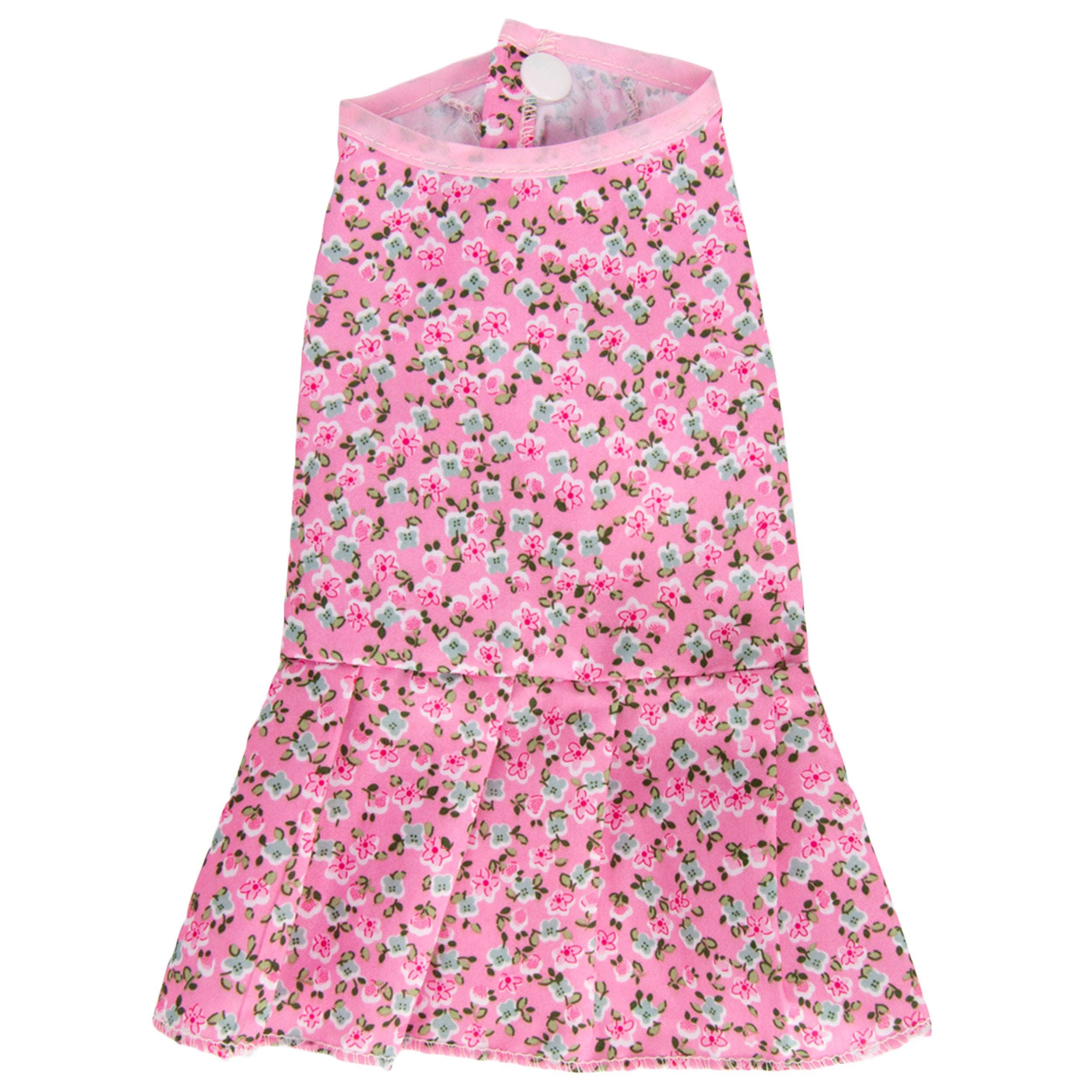 Cuecue Pet Pink Floral Pet Dress