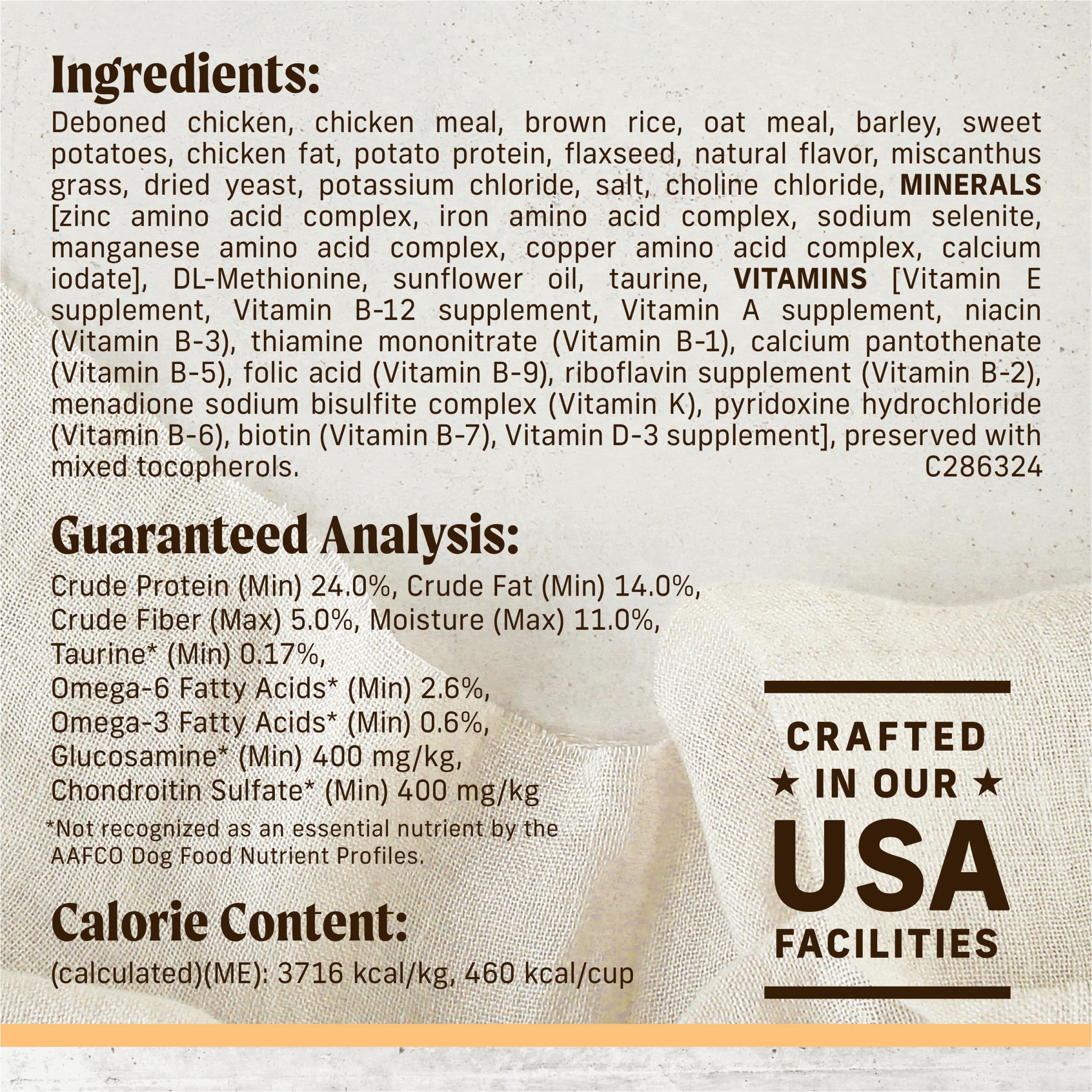 Merrick Limited Ingredient Diet Premium and Natural Kibble with Healthy Grains Chicken and Brown Rice Dog Food - 22.0 lb. Bag
