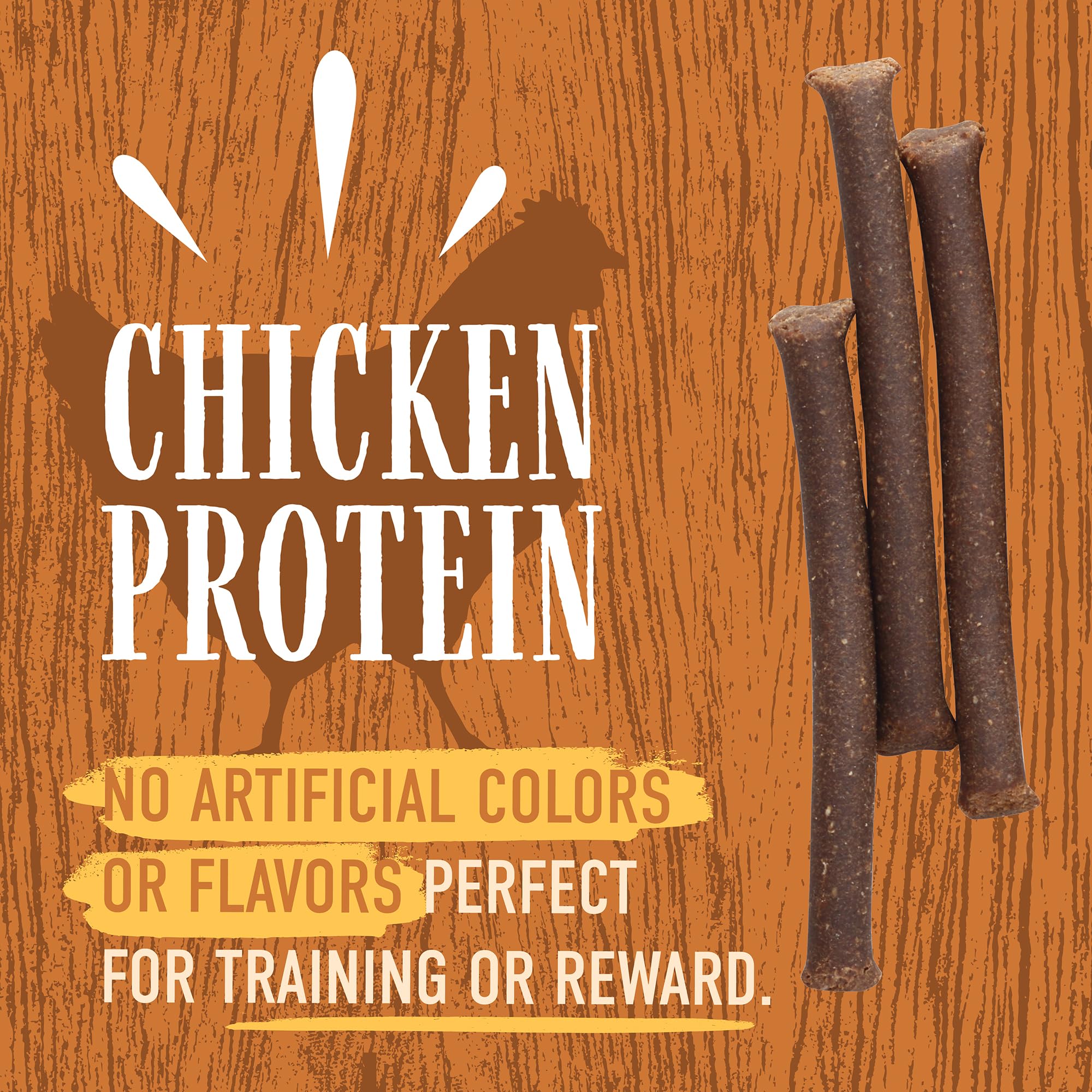 Wholesomes Heidis Jerky Sticks Grain-Free Moist Dog Treats 25 oz