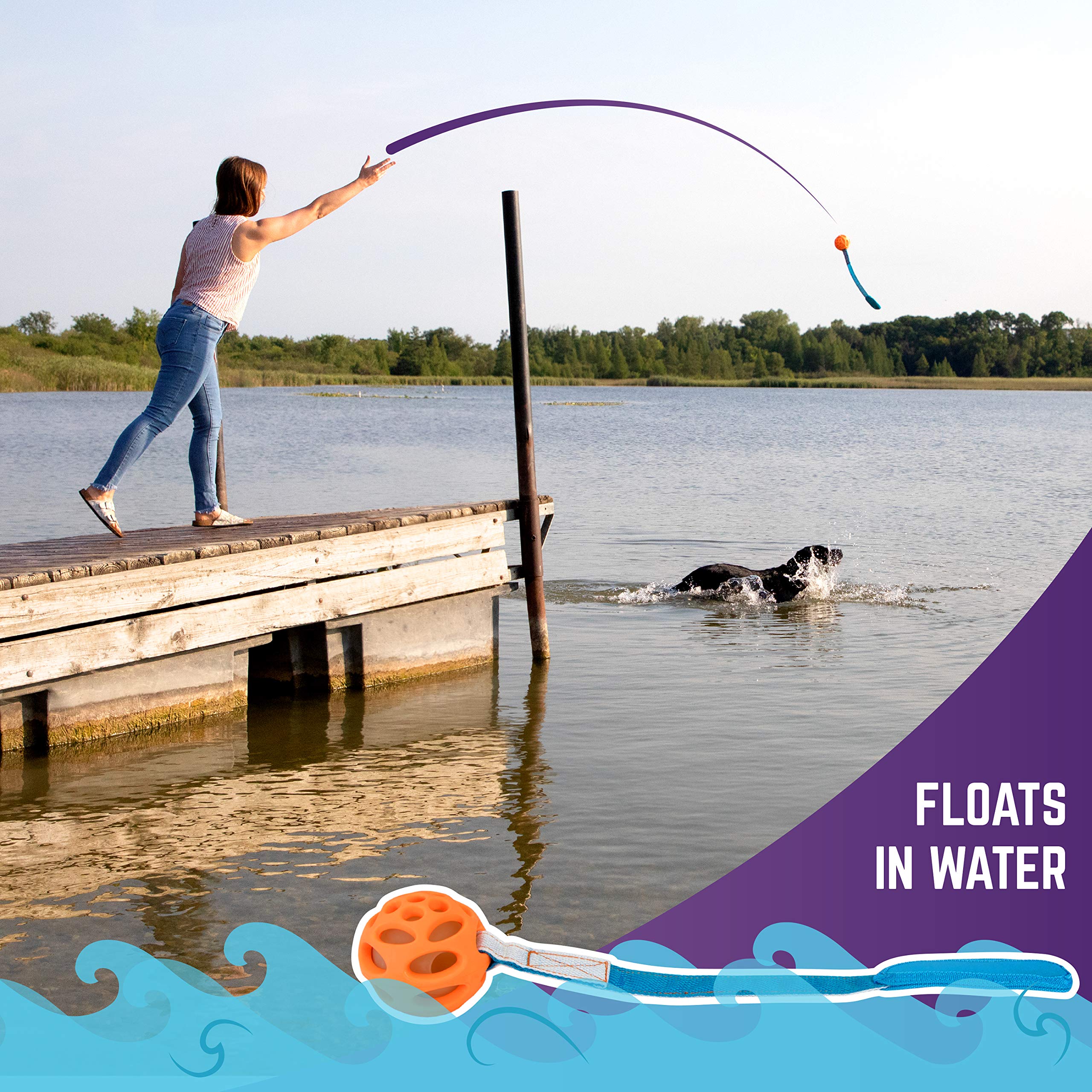 Chew King Ball Launcher - 2.5' Balls, Ball Launcher - 3' Balls, Medley 3Pk/2.75', Medley 3Pk/3.25', Small Float And Glow Flyer, Large Float And Glow Flyer