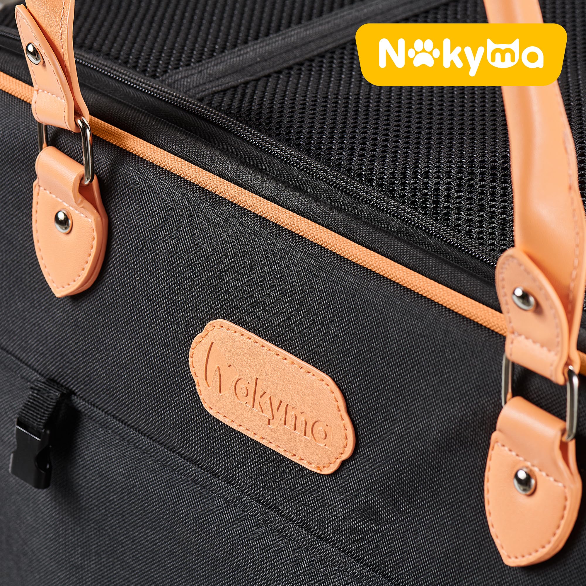 Large Cat Carrier With Wheels, Rolling Cat Carrier, 24''X 13.8''X 15.4'' Pet Carrier With Wheels For Large Cats Small Dogs Up To