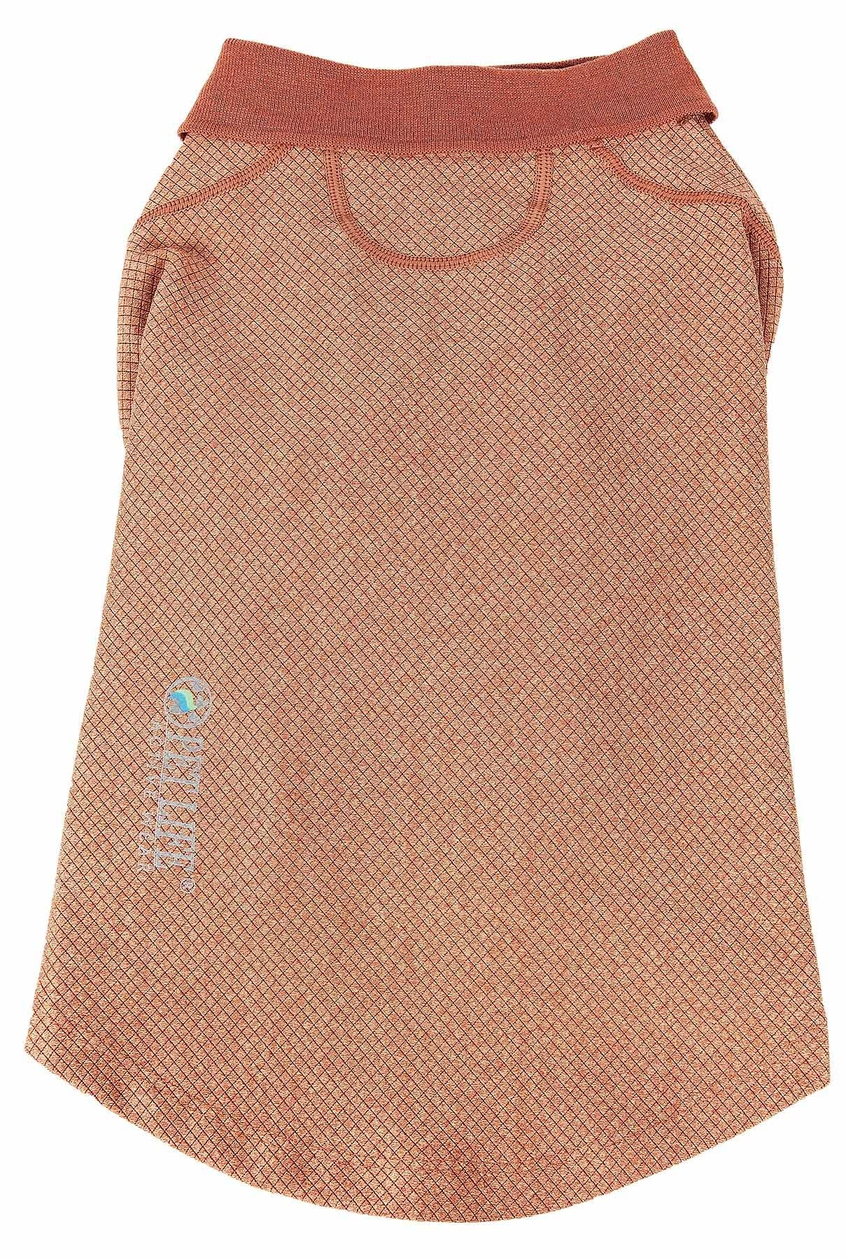 Pet Life  Active 'Fur-Flexed' Fitness and Yoga Pet T-Shirt Dog Polo - Breathable Dog Shirt Featuring 4-Way Relax-Stretch, Reflec