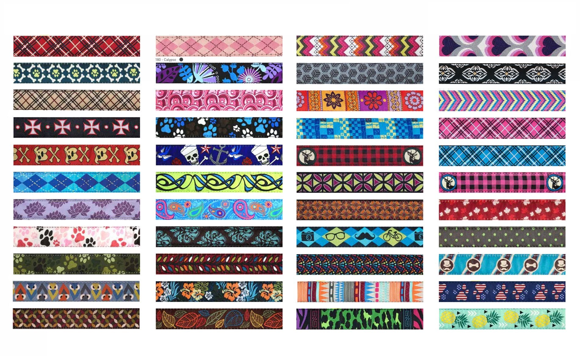 Rc Pets 1 Inch Adjustable Dog Clip Collar, Medium, Pitter Patter Chocolate