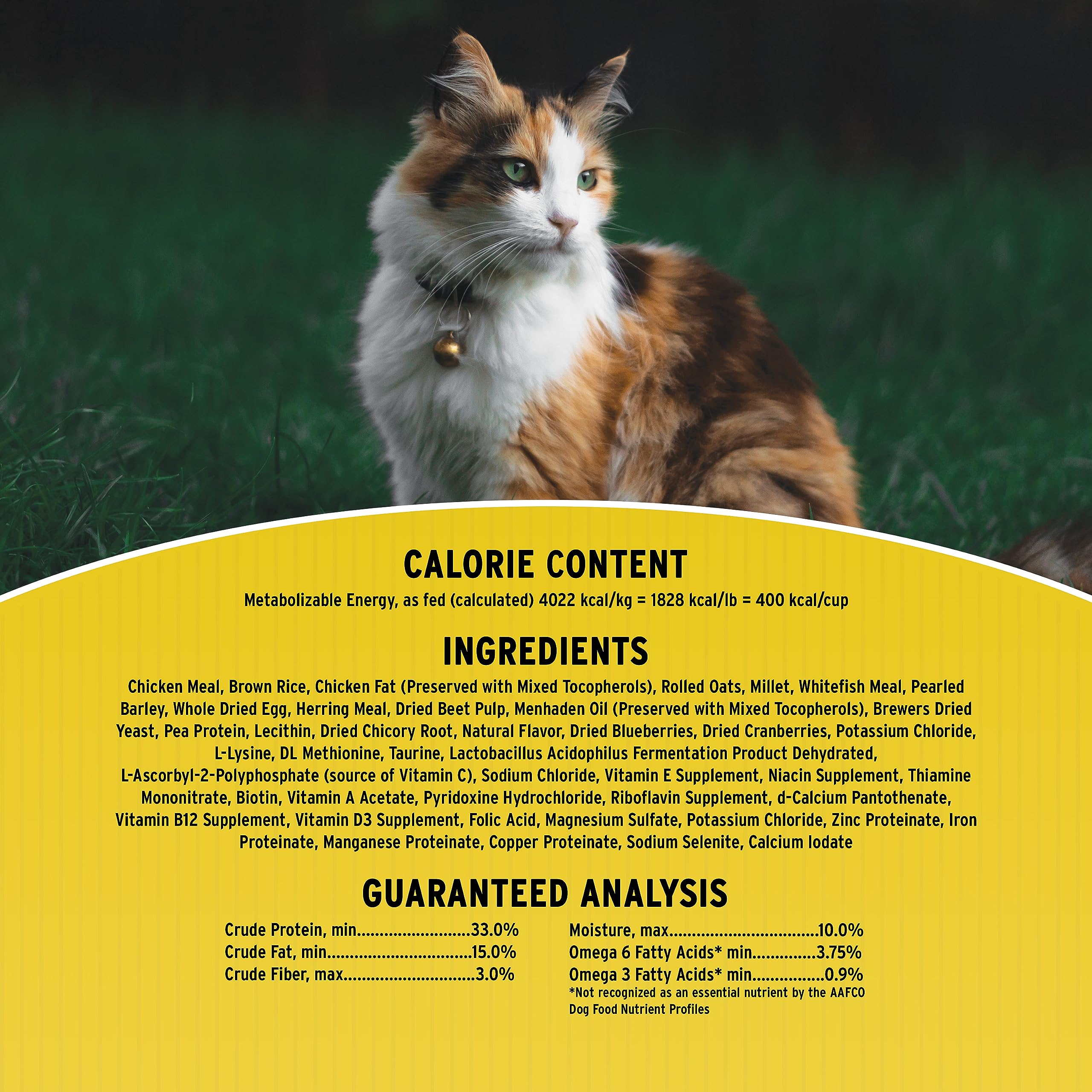 Annamaet Original Feline Formula Dry Cat Food, (Chicken & Brown Rice), 4-lb Bag