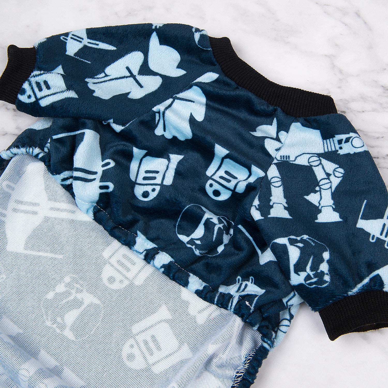 Cutebone Dog Pajamas Star Wars Dog Apparel Dog Jumpsuit Pet Clothes Pajamas Puppy Clothes P47L