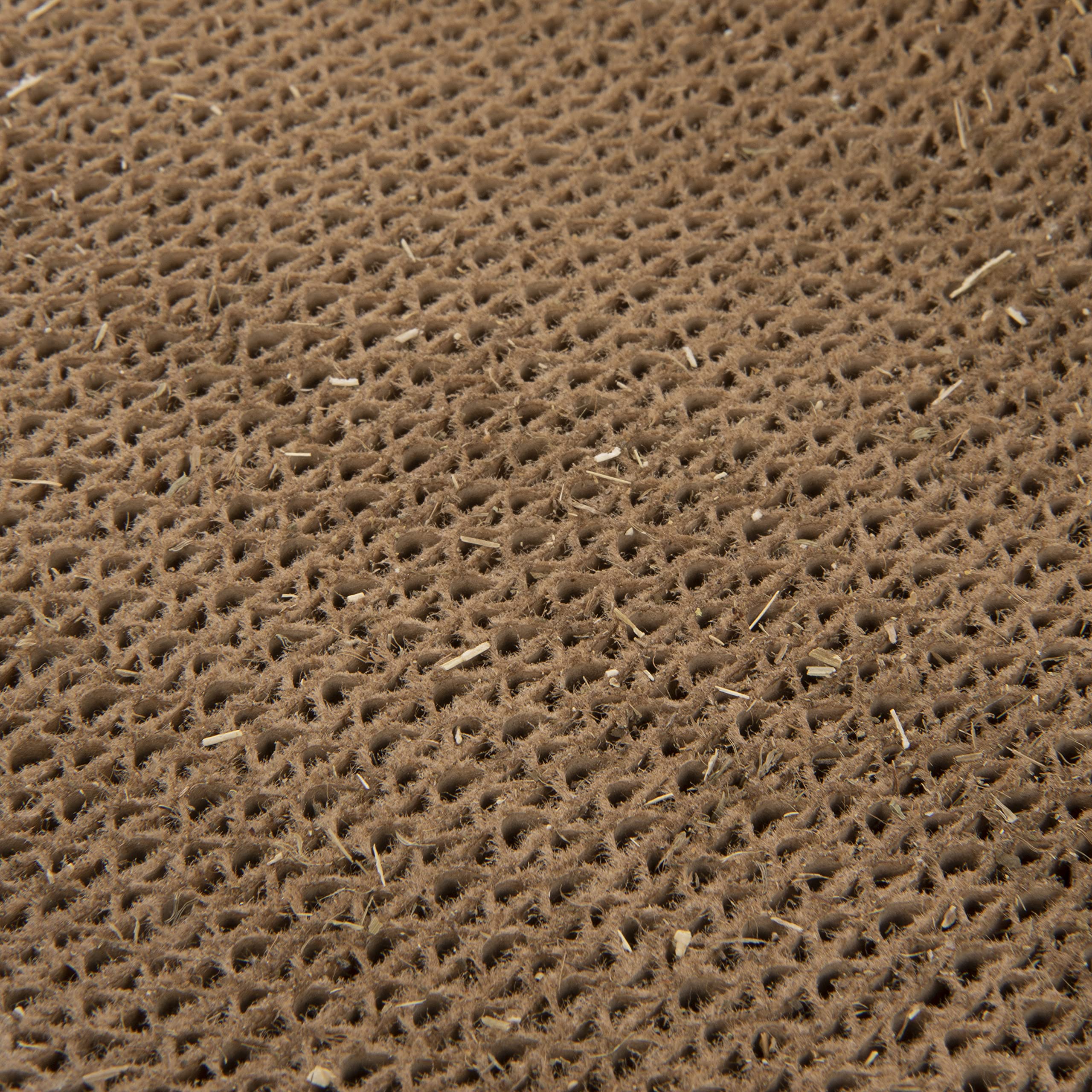 Smartykat Super Scratcher Chaise Corrugated Cat Scratcher, Catnip Infusion Technology - Brown, One Size