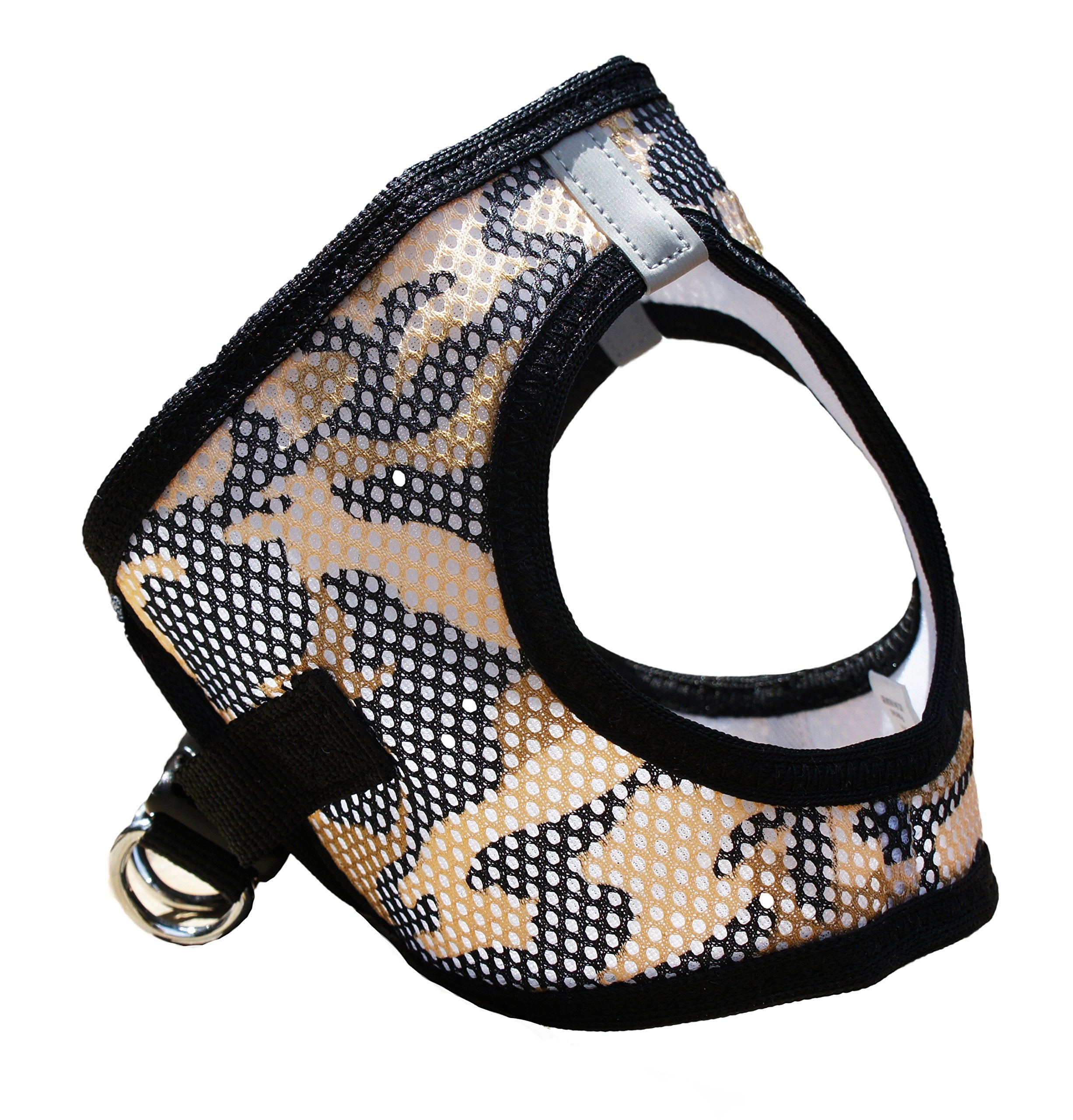 Doggie Design No Choke Dog Harness - Simple Step-In And Go Dog Vest For Small, Medium, And Large Breeds - Breathable Mesh Polyester Pet Harness - Brown Camo - 2Xl