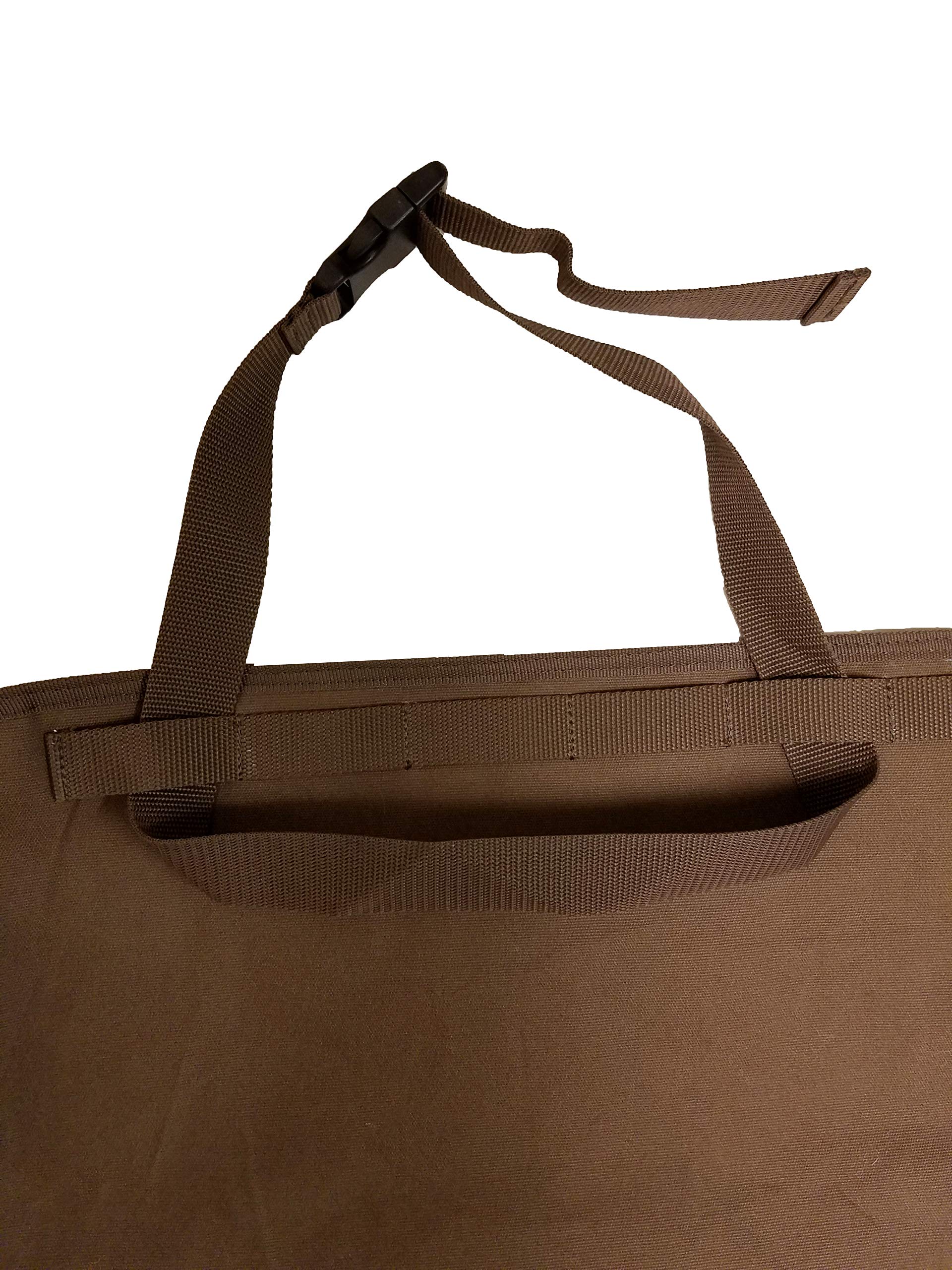 Mudriver Brown Two Barrel Double Seat Cover, Brown, X-Large