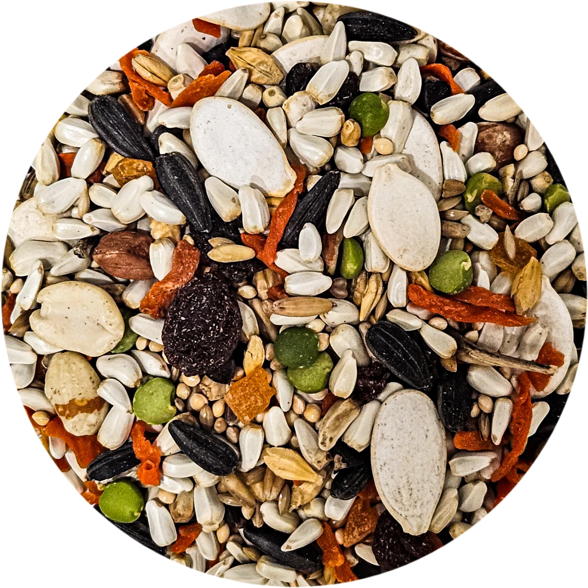Sweet Harvest Conure and Lovebird Bird Food - 4 lbs Seed Mix for Conures and Lovebirds, High-Quality Nutrition, Model AS-48696
