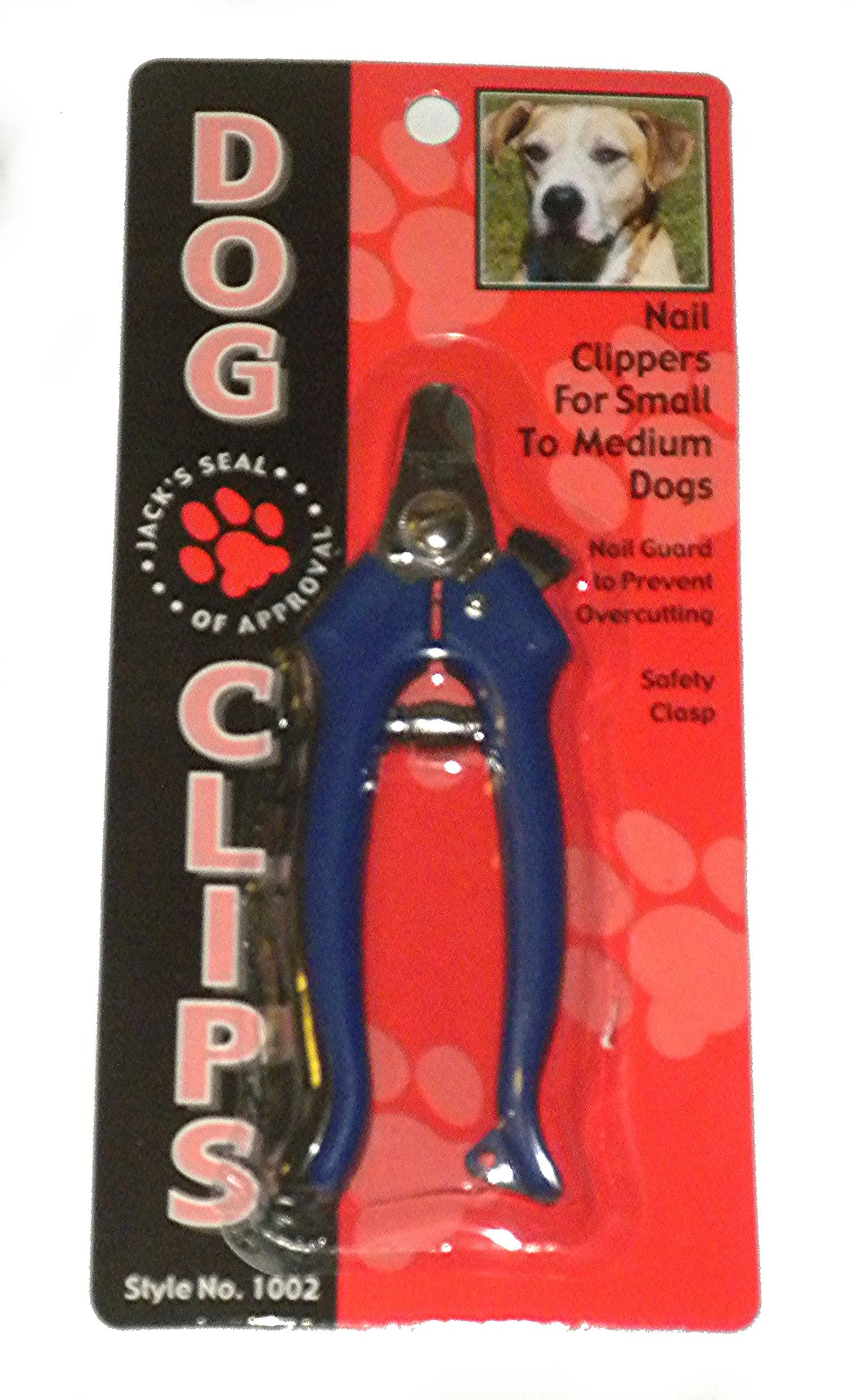 1 X Dog Nail Clippers For Small To Medium Dogs With Nail Guard Comes In Black, Blue, Or Red