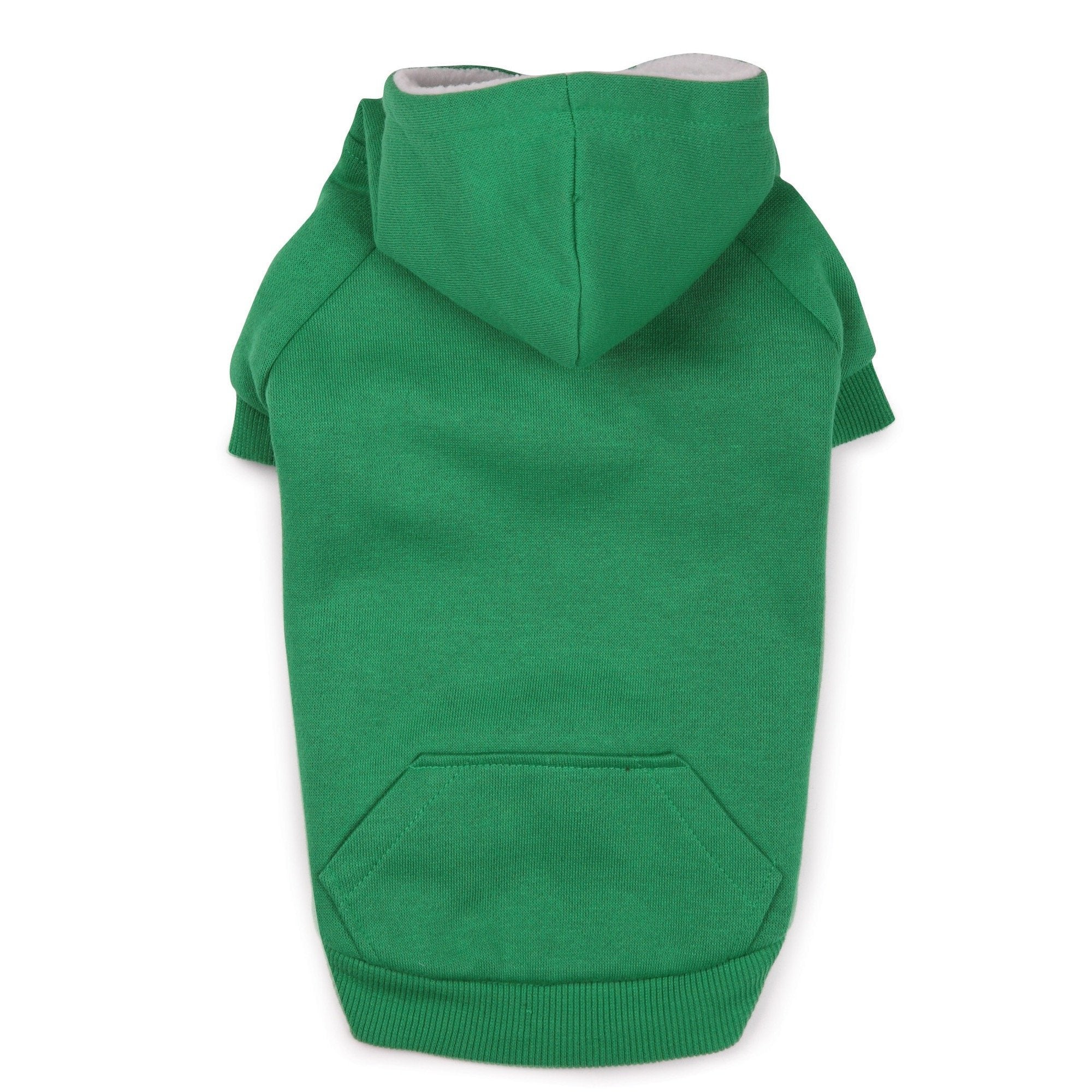 Zack & Zoey Fleece-Lined Hoodie for Dogs, 24 X-Large, Green