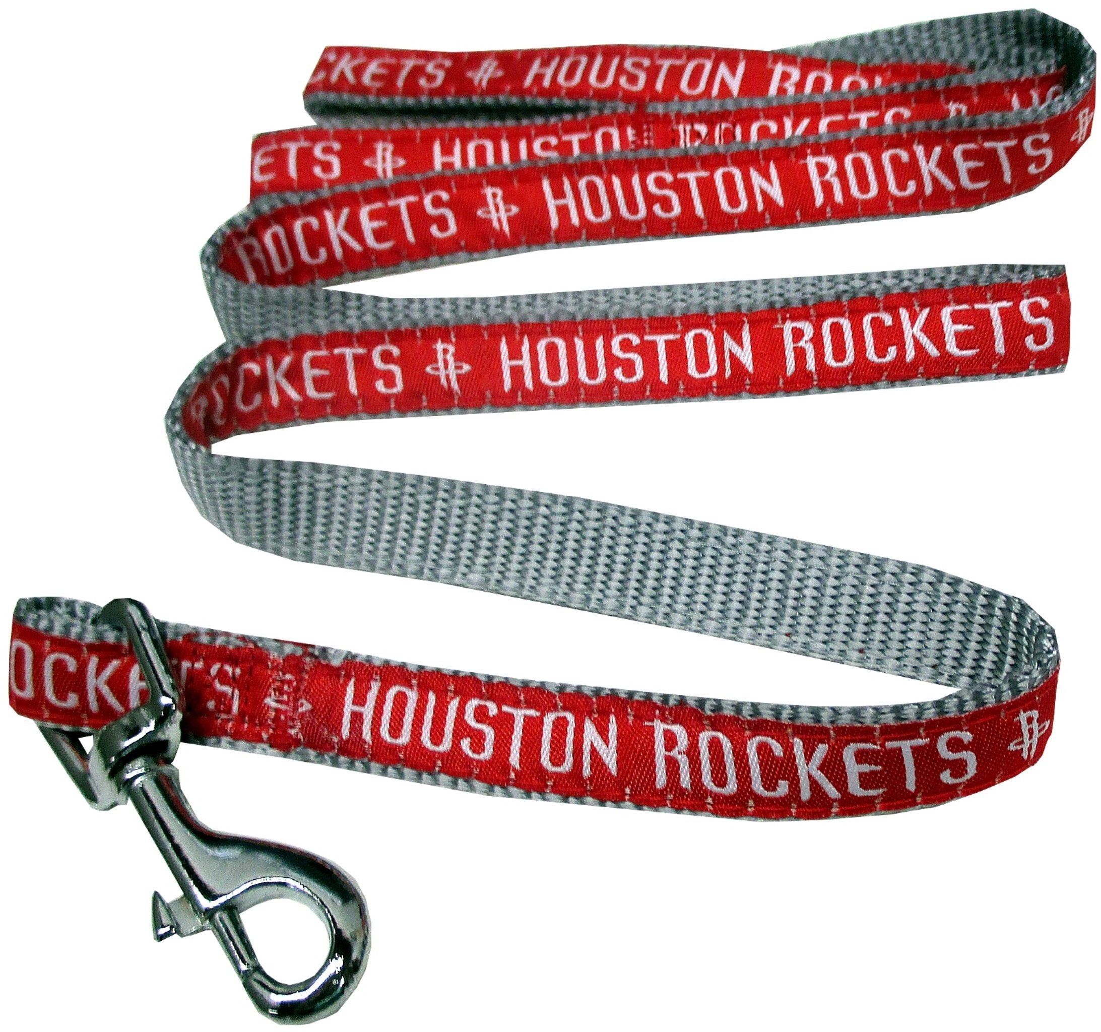 Nba Houston Rockets Dog Leash, Size Small. Heavy-Duty Metal Swivel Buckle Pet Leash