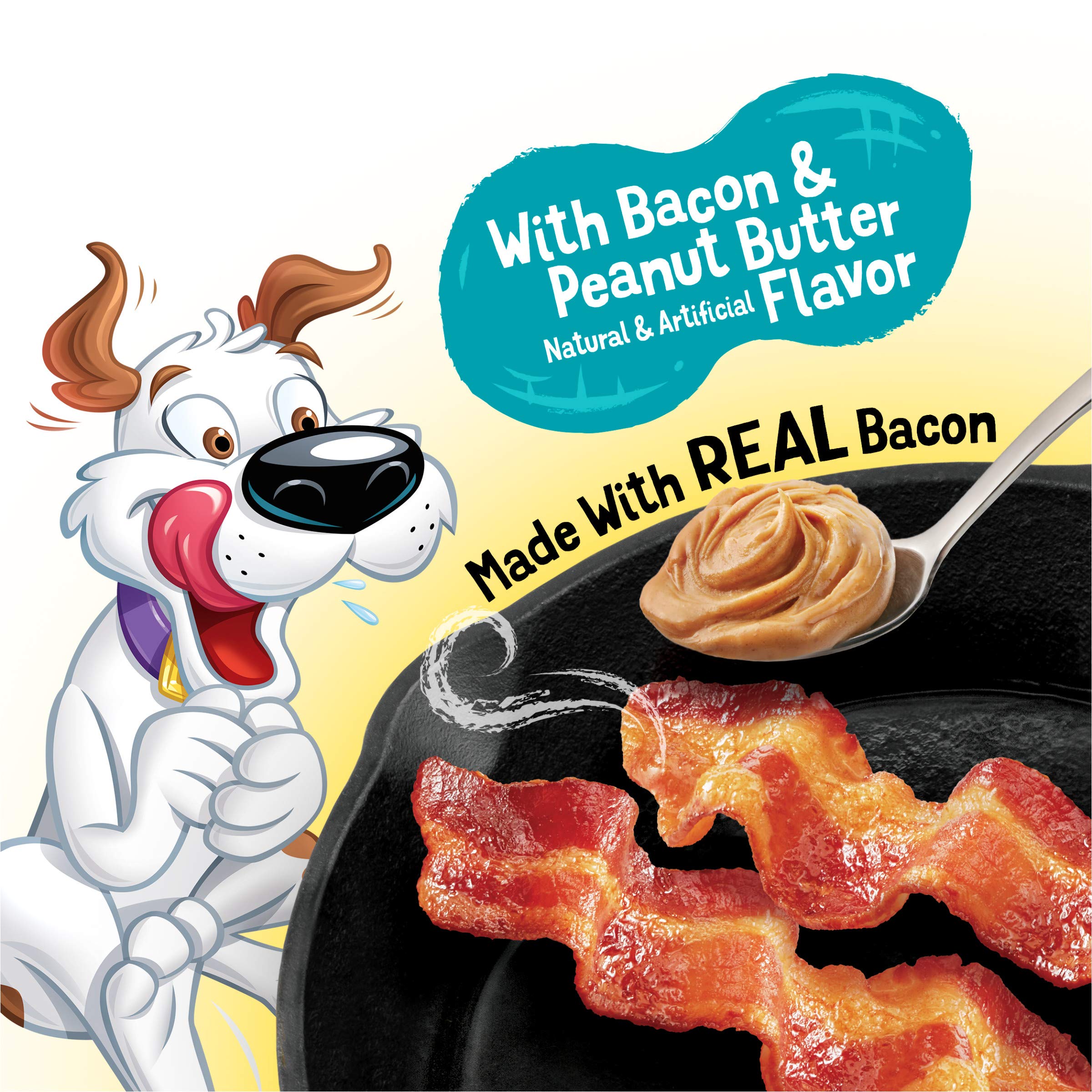 Purina Beggin Strips With Real Meat Dog Treats, With Bacon and Peanut Butter Flavor - (Pack of 2) 26 oz. Pouches