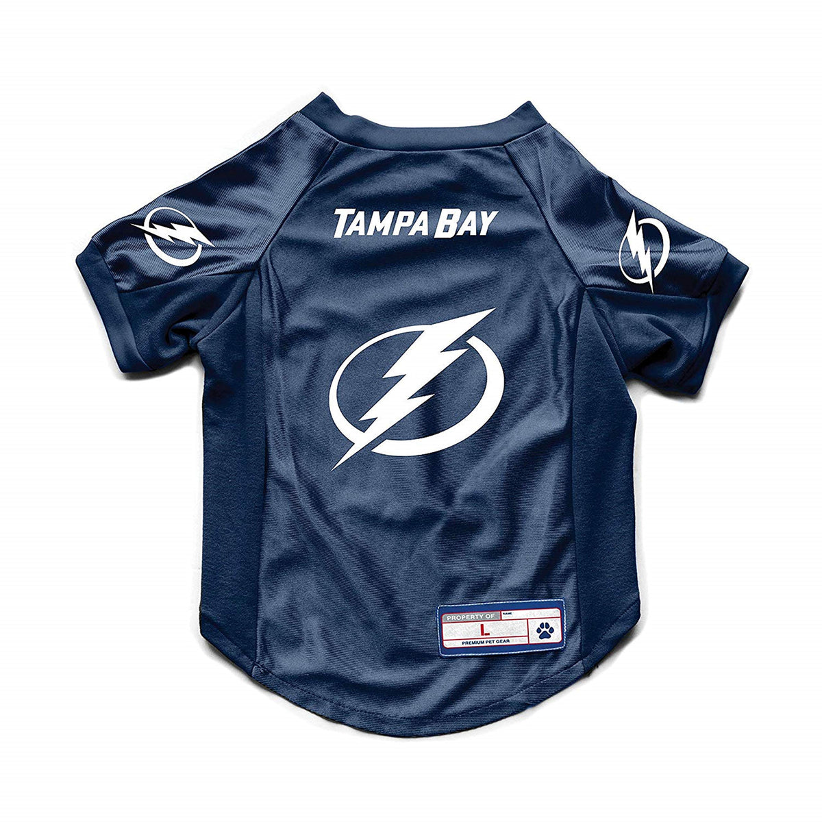 Littlearth Tampa Bay Lightning Nhl Stretch Pet Jersey