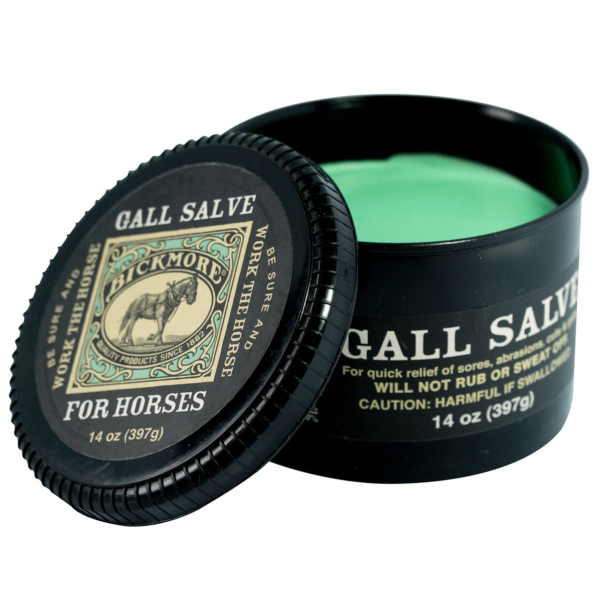 Bickmore Gall Salve Wound Cream For Horses 14Oz - Quick Equine Relief Of Sores, Abrasions, Cuts And Galls