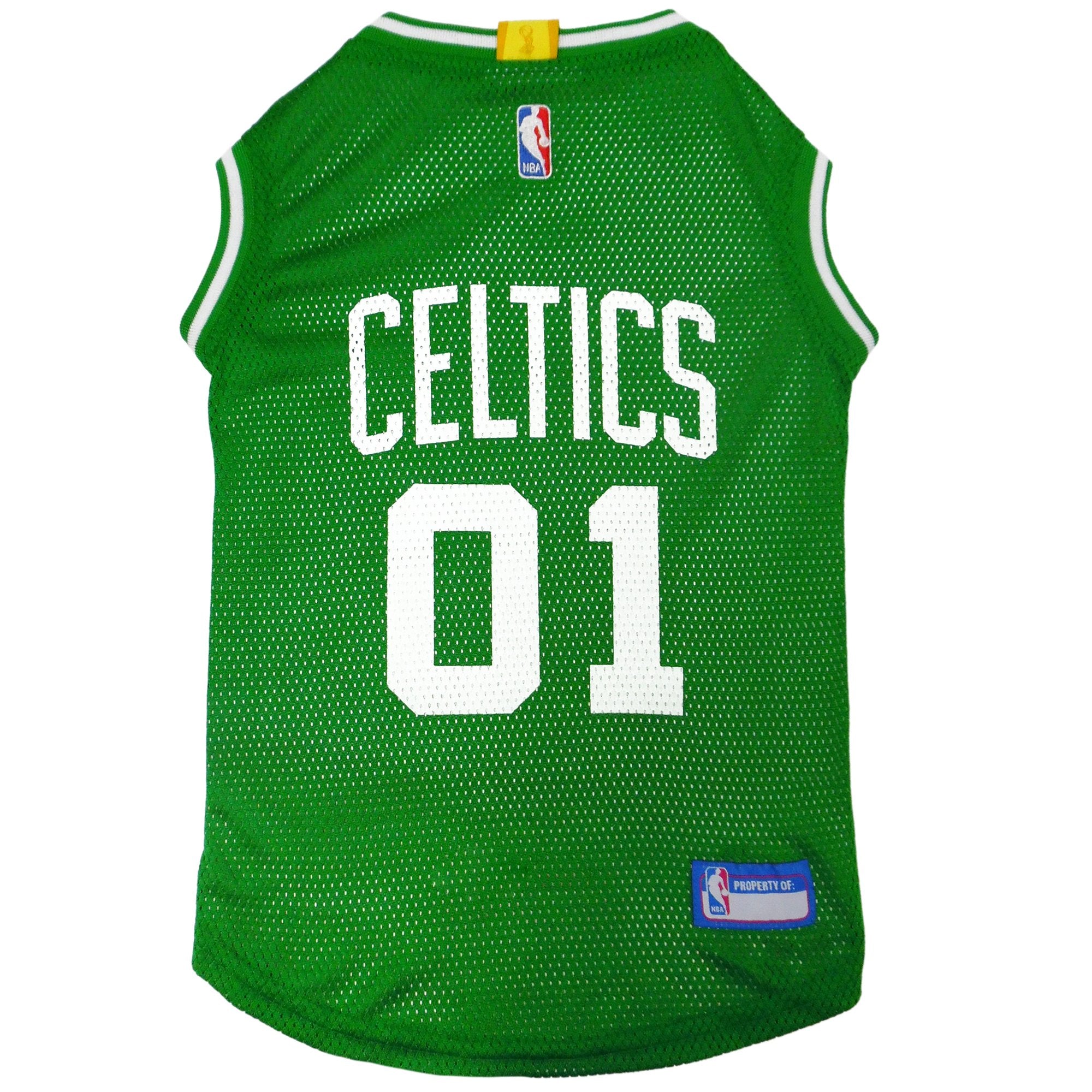 Pets First Nba Boston Celtics Dog Jersey, X-Small - Tank Top Basketball Pet Jersey