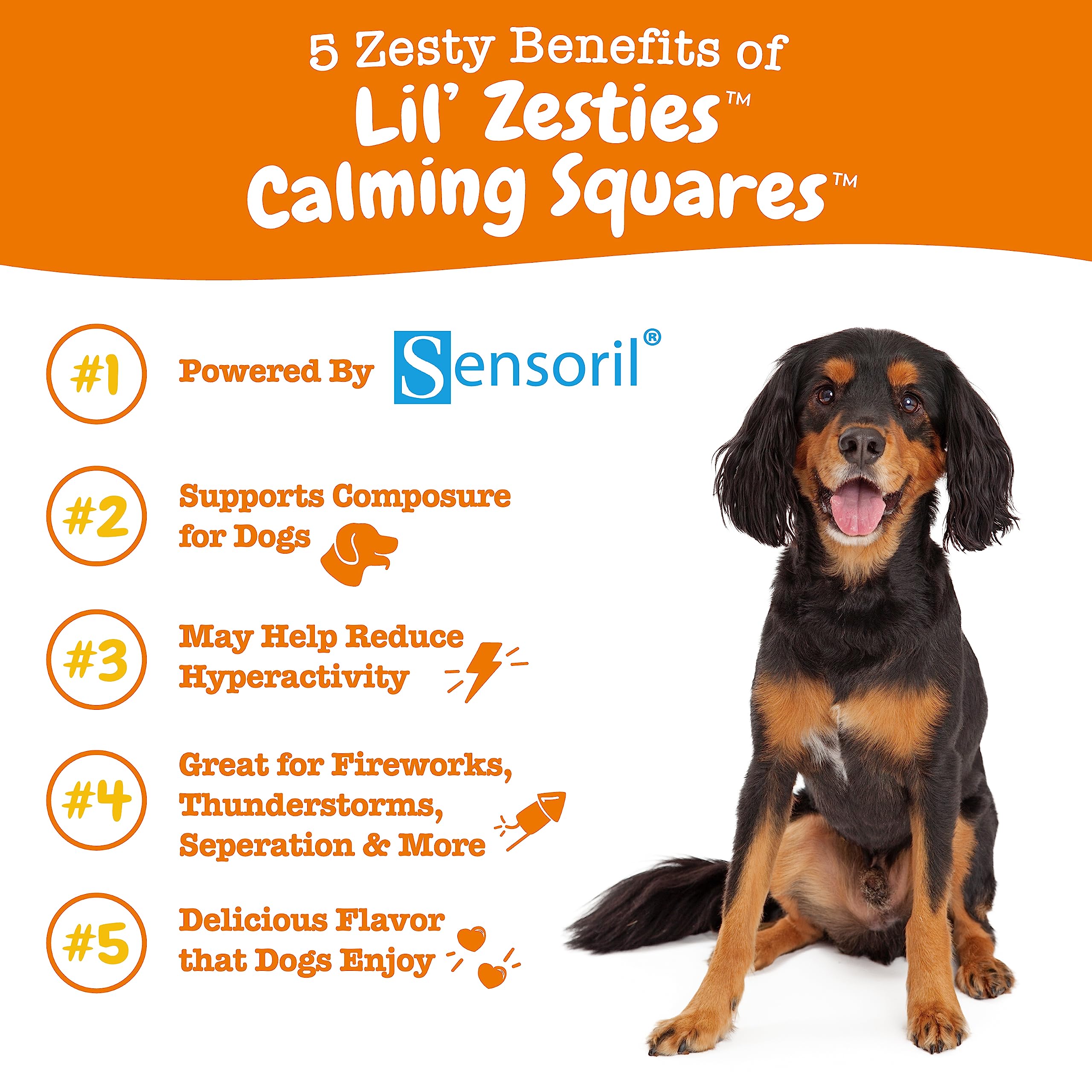 Zesty Paws Flavored Soft Chews - Calming for Dogs Anxiety Composure Relief with Ashwagandha Melatonin Chamomile Passionflower Do