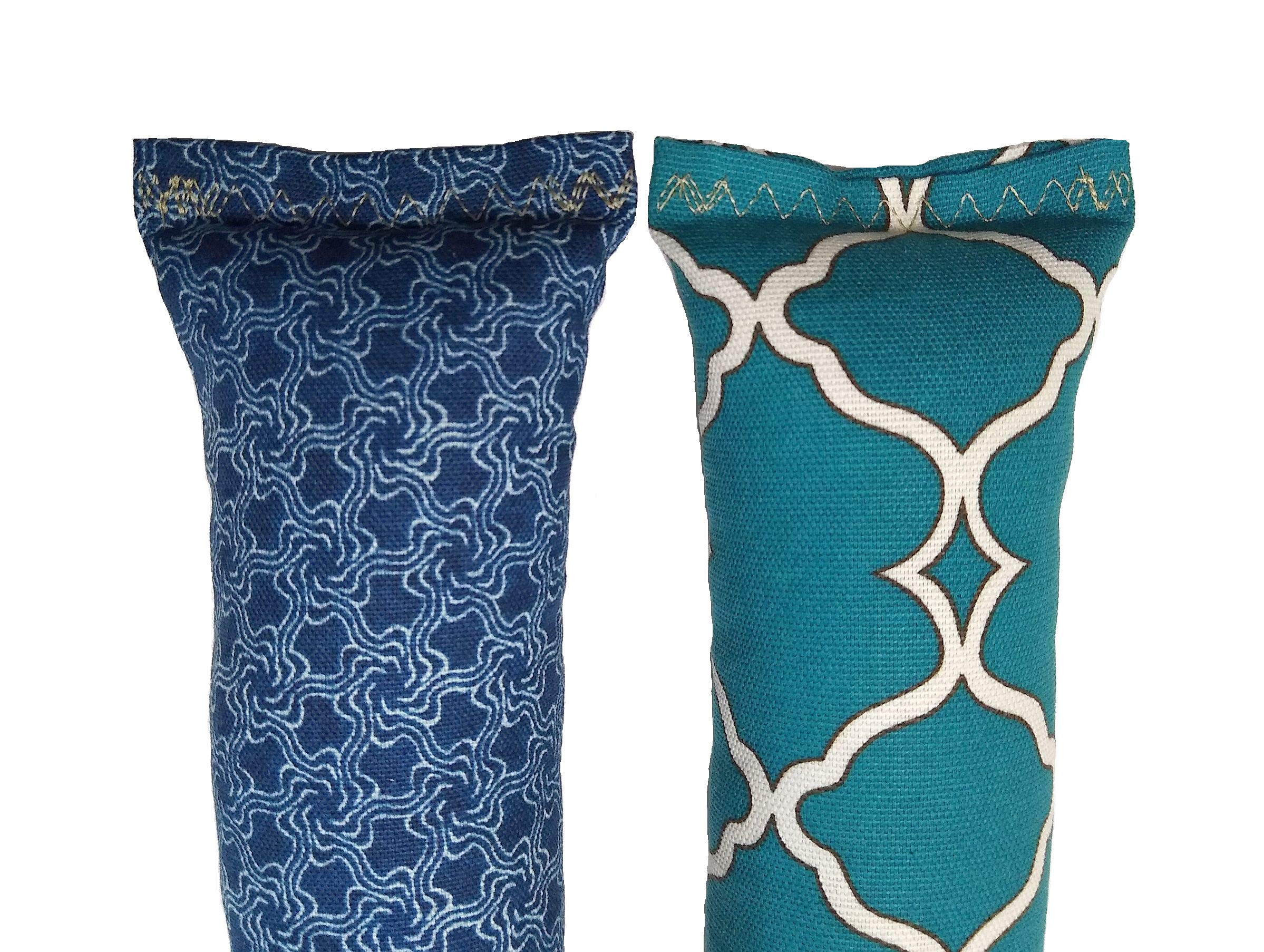 West Coast Pet Products 15' Catnip Cat Kicker Toys/Kitty Kick Sticks/Cat-Nip Kick Sticks (Green And Cobalt Blue) (Kickers Fille