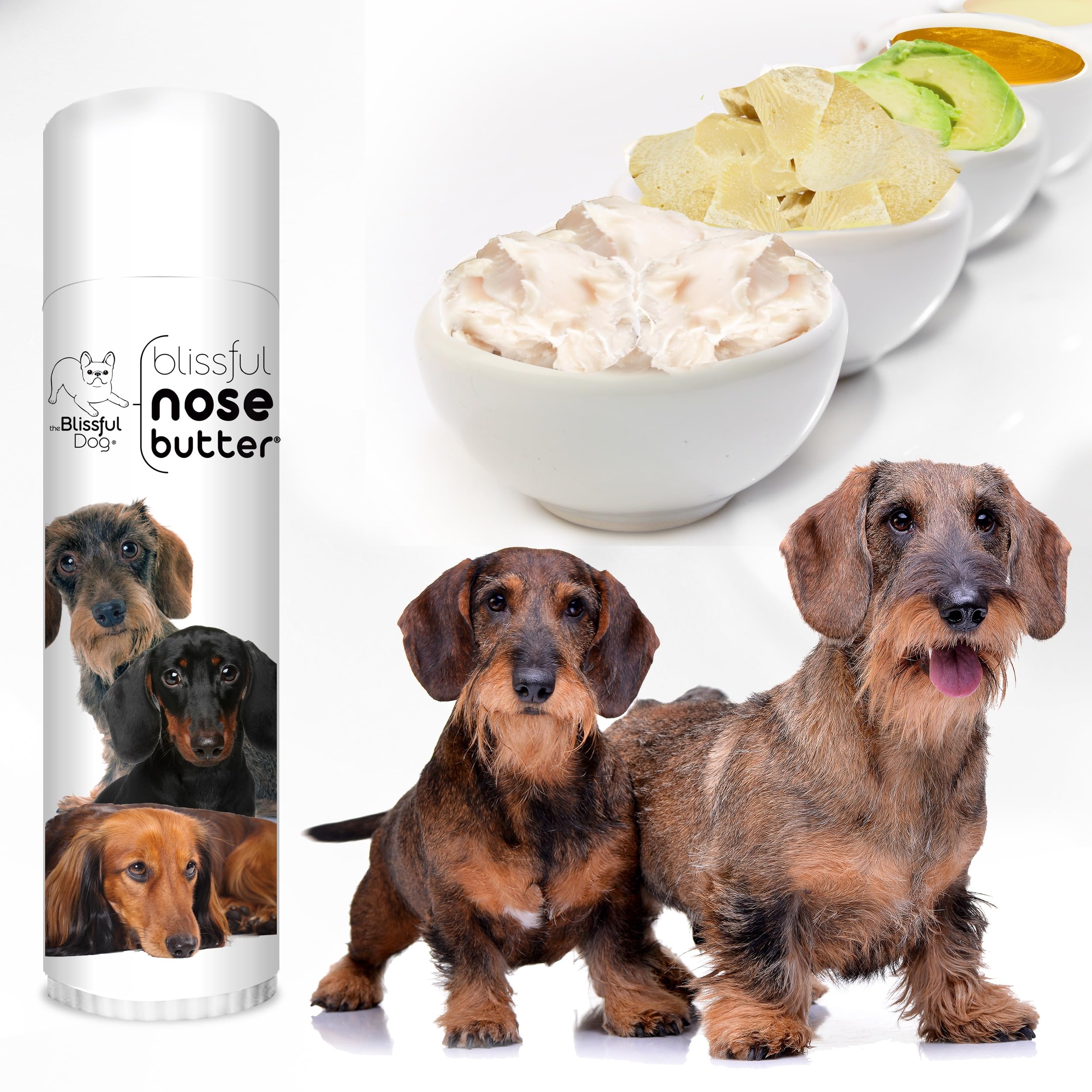 The Blissful Dog Daschund Unscented Nose Butter, 0.50-Ounce