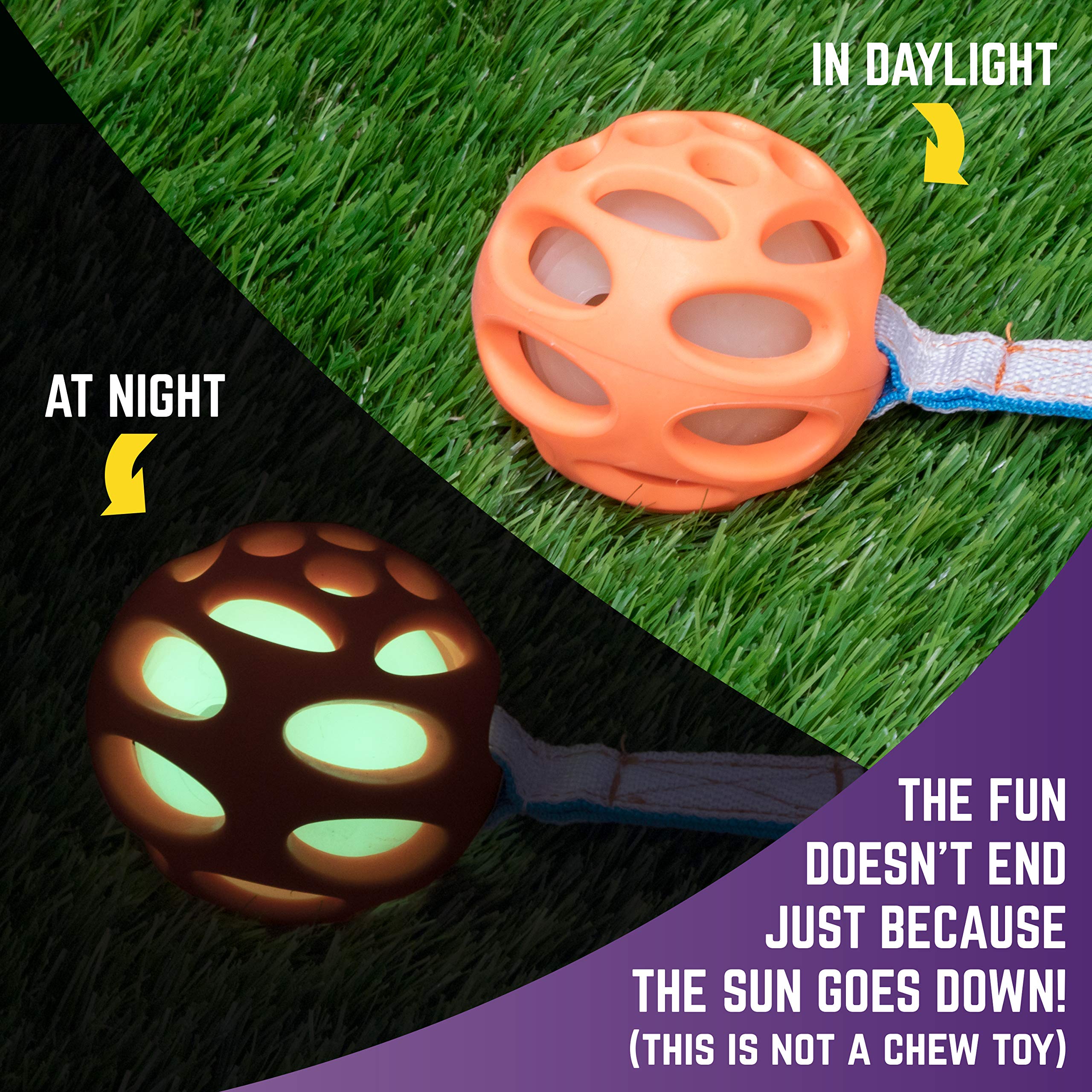 Chew King Ball Launcher - 2.5' Balls, Ball Launcher - 3' Balls, Medley 3Pk/2.75', Medley 3Pk/3.25', Small Float And Glow Flyer, Large Float And Glow Flyer
