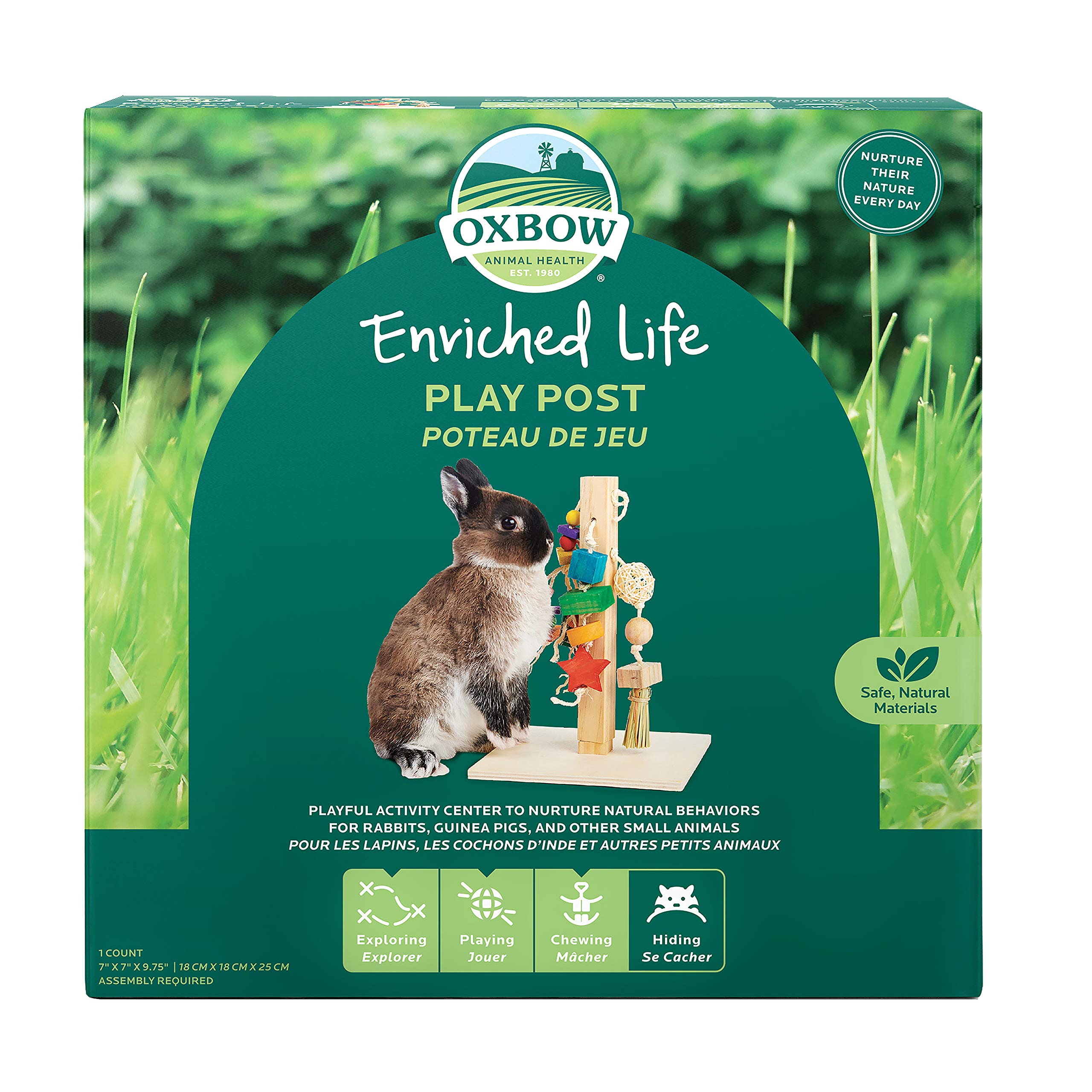 Oxbow Enriched Life Rabbit Play Post Small Breeds