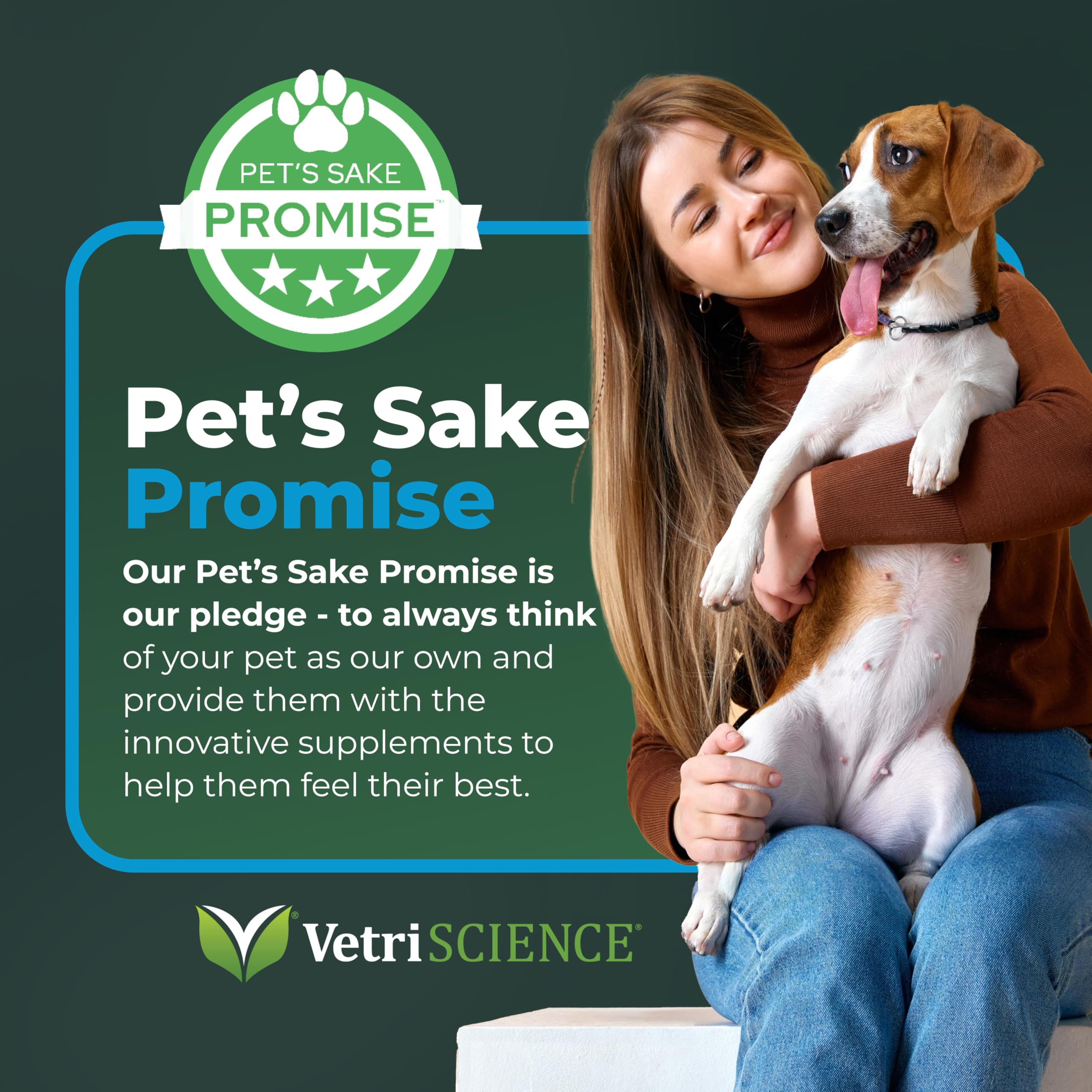 VetriScience Veterinary Strength Gut Health Powder - Gut Health Supplement for Pets - Immunity Support - Pet-Friendly Probiotic