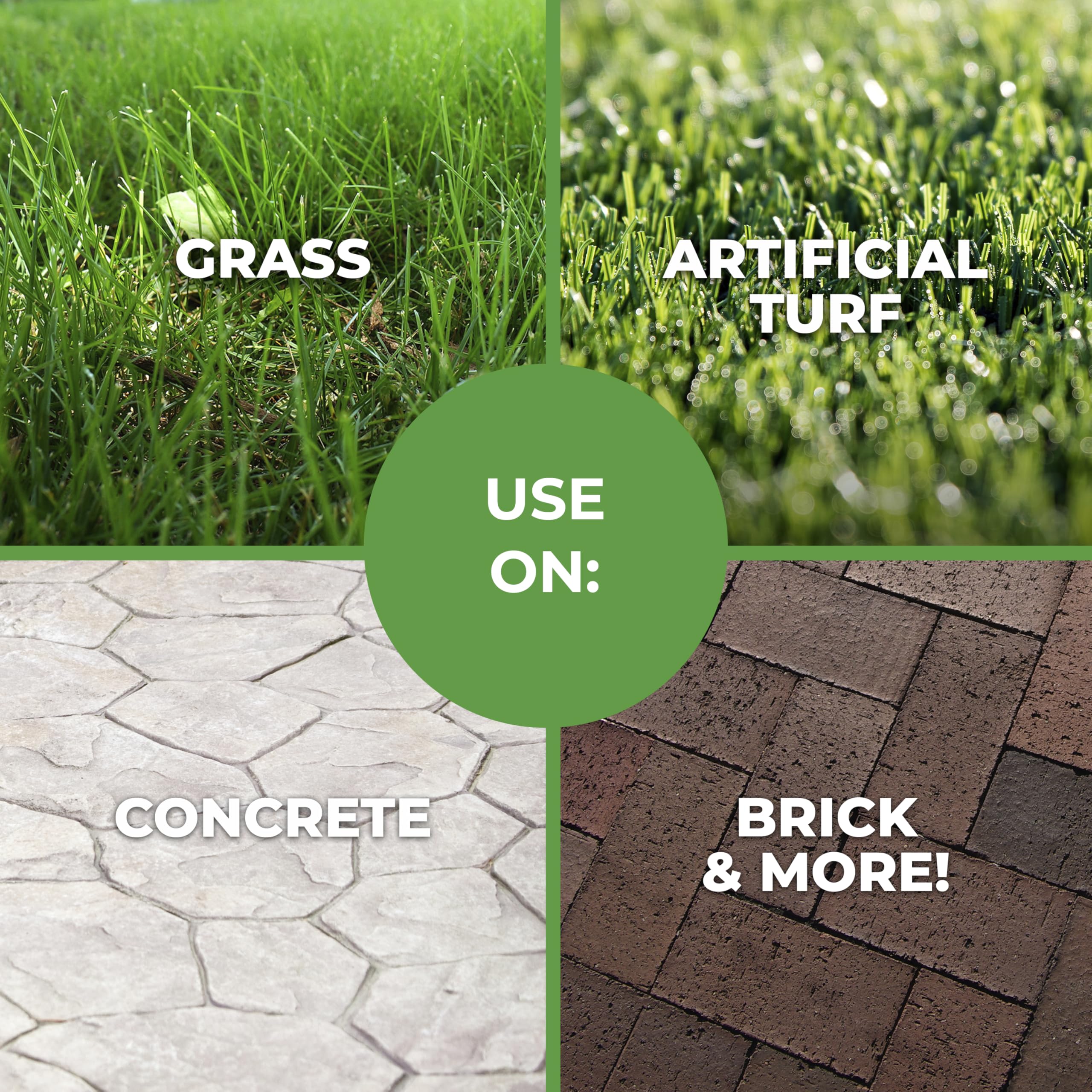 Simple Green Outdoor Odor Eliminator For Pets, Dogs, Ideal For Artificial Grass & Patio (32 Oz Hose End Sprayer & 1 Gallon Refill)