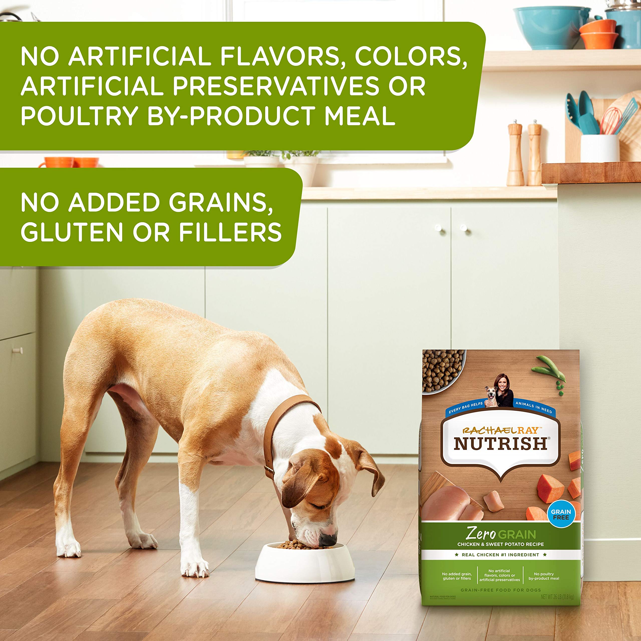 Nutrish Grain Free Chicken & Sweet Potato Recipe Dry Dog Food, 13 lb. Bag, Packaging May Vary (Rachael Ray)