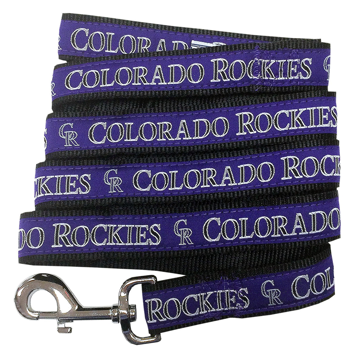 Mlb Pet Collar Colorado Rockies Dog Collar, X-Large. Baseball Team Collar For Dogs & Cats. A Shiny & Colorful Dog & Cat Collar L