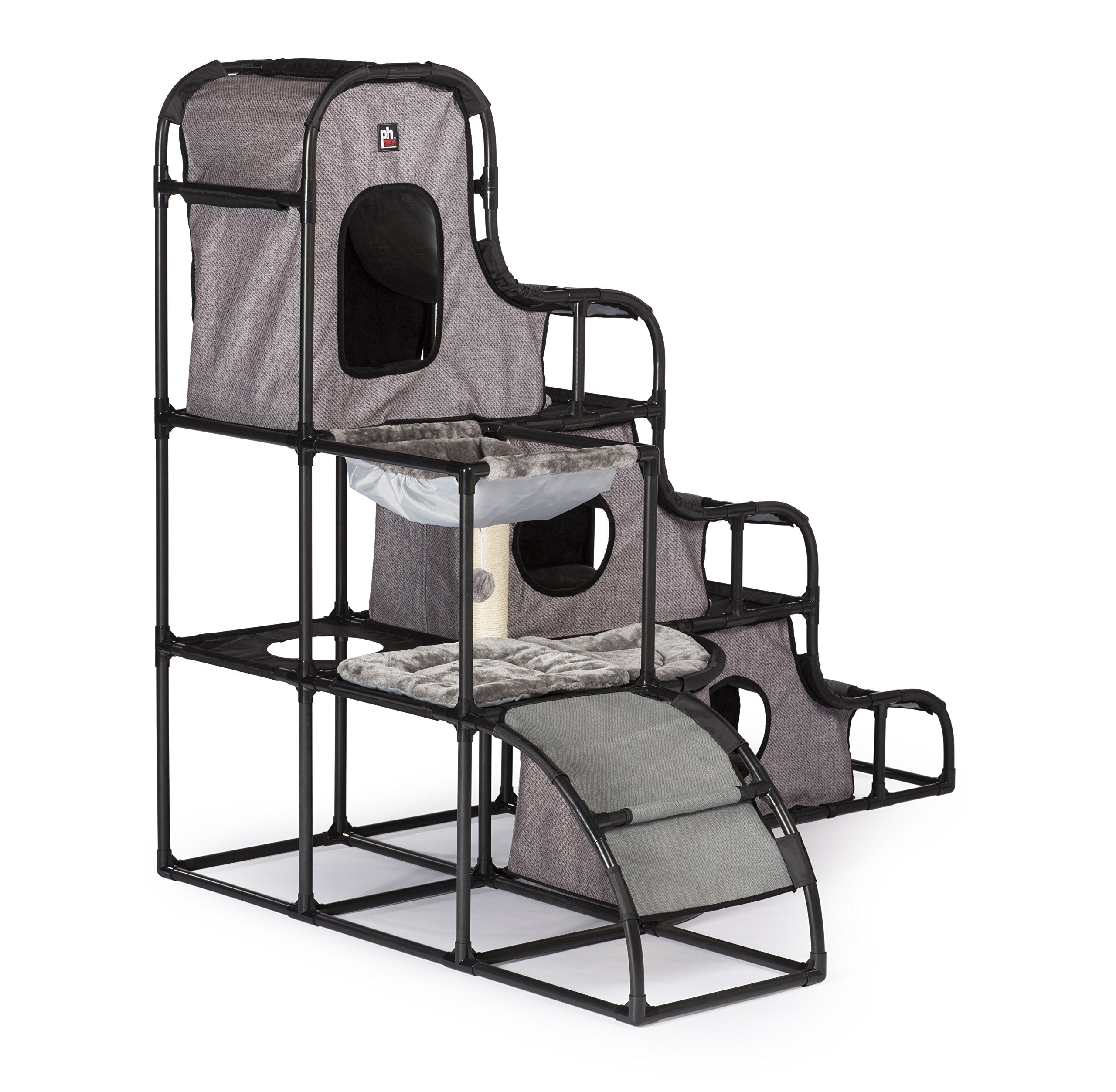 Prevue Pet Products Prevue Pet Products Catville Tower Gray 7240, Gray