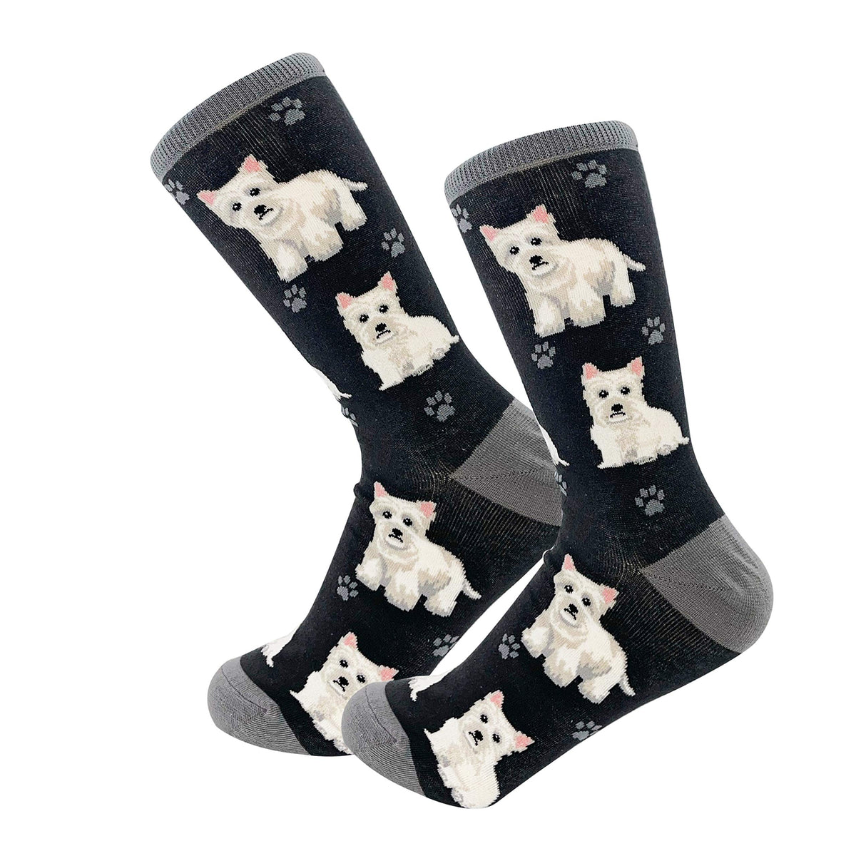 Pet Lover Socks - Fun - All Season - One Size Fits Most - For Women And Men - Dog Gifts (Westie)