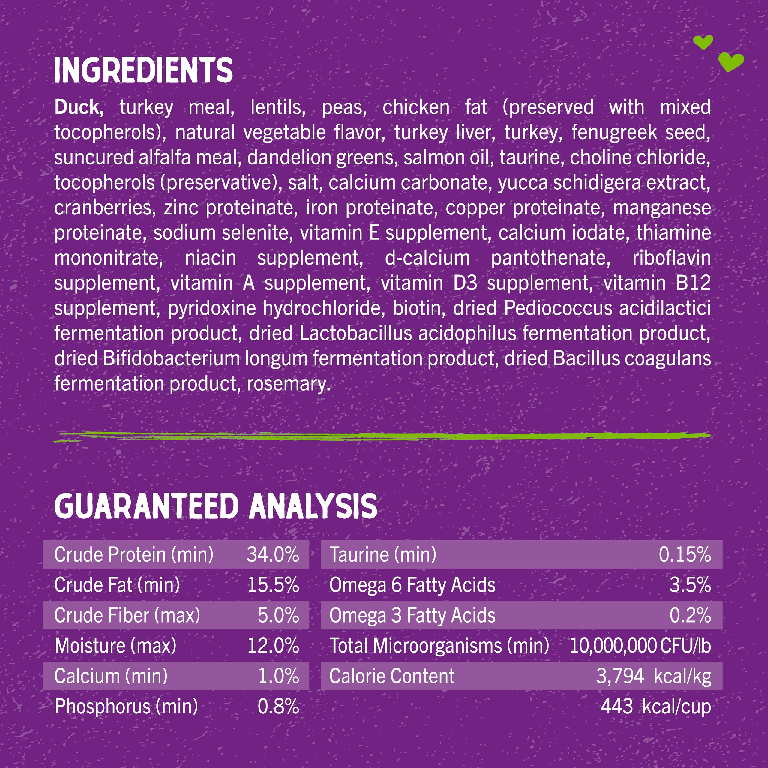 Stella & Chewys Raw Coated Cat Food - High Protein, Grain-Free Kibble with Cage-Free Duck - Premium Digestive Support with Prob