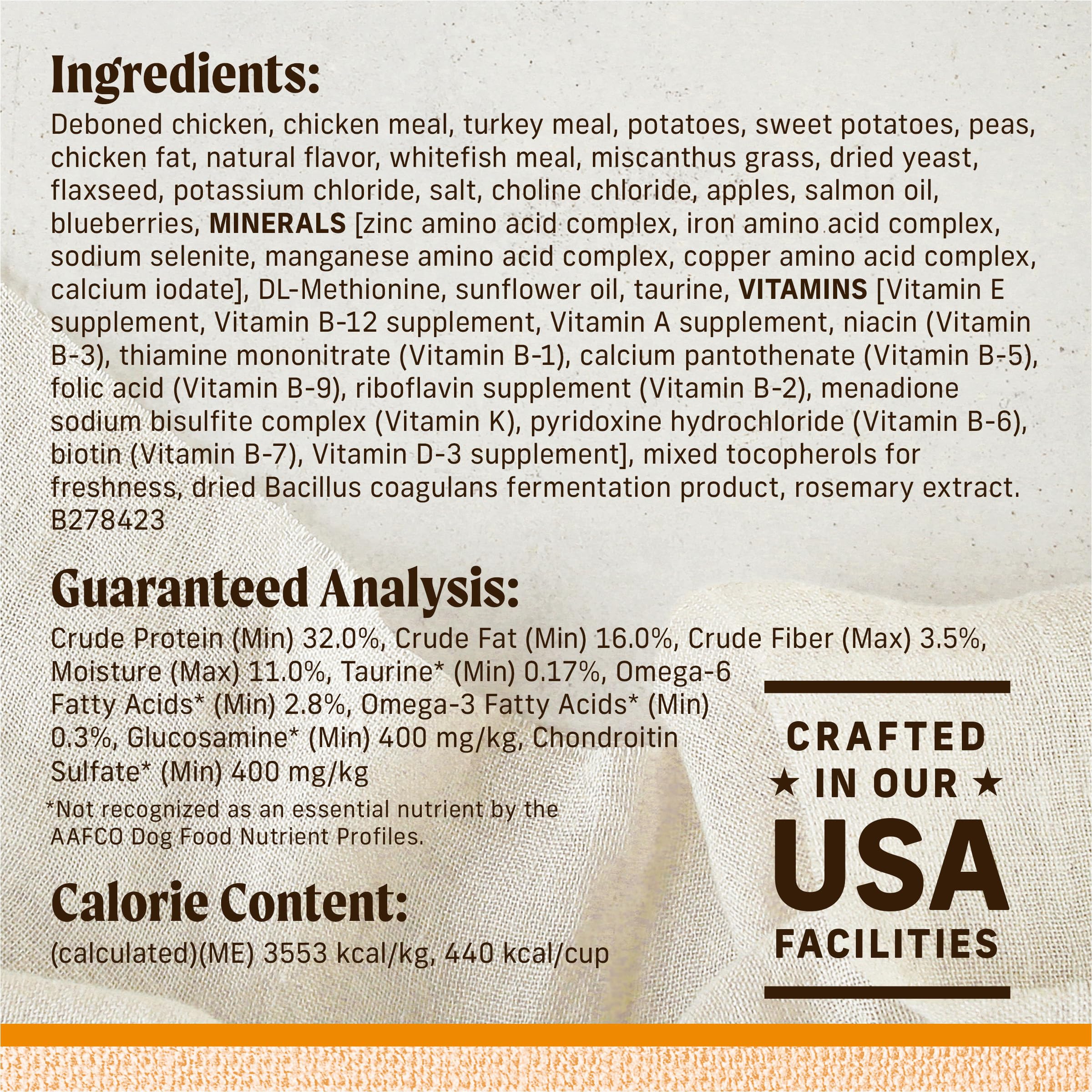 Merrick Lil Plates Premium Grain Free Dry Dog Food For Small Dogs, Real Chicken And Sweet Potato Kibble - 20.0 lb. Bag