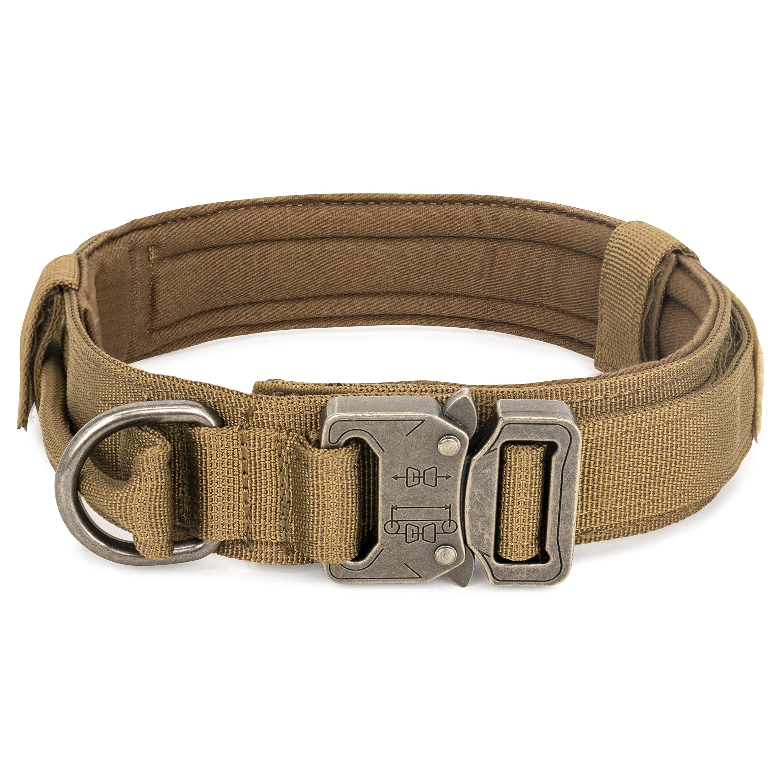 Wolf Tactical Dog Collar For Large Dogs Military Heavy Duty Dog Collars For Large Dogs Pitbull Collar German Shepherd Collar