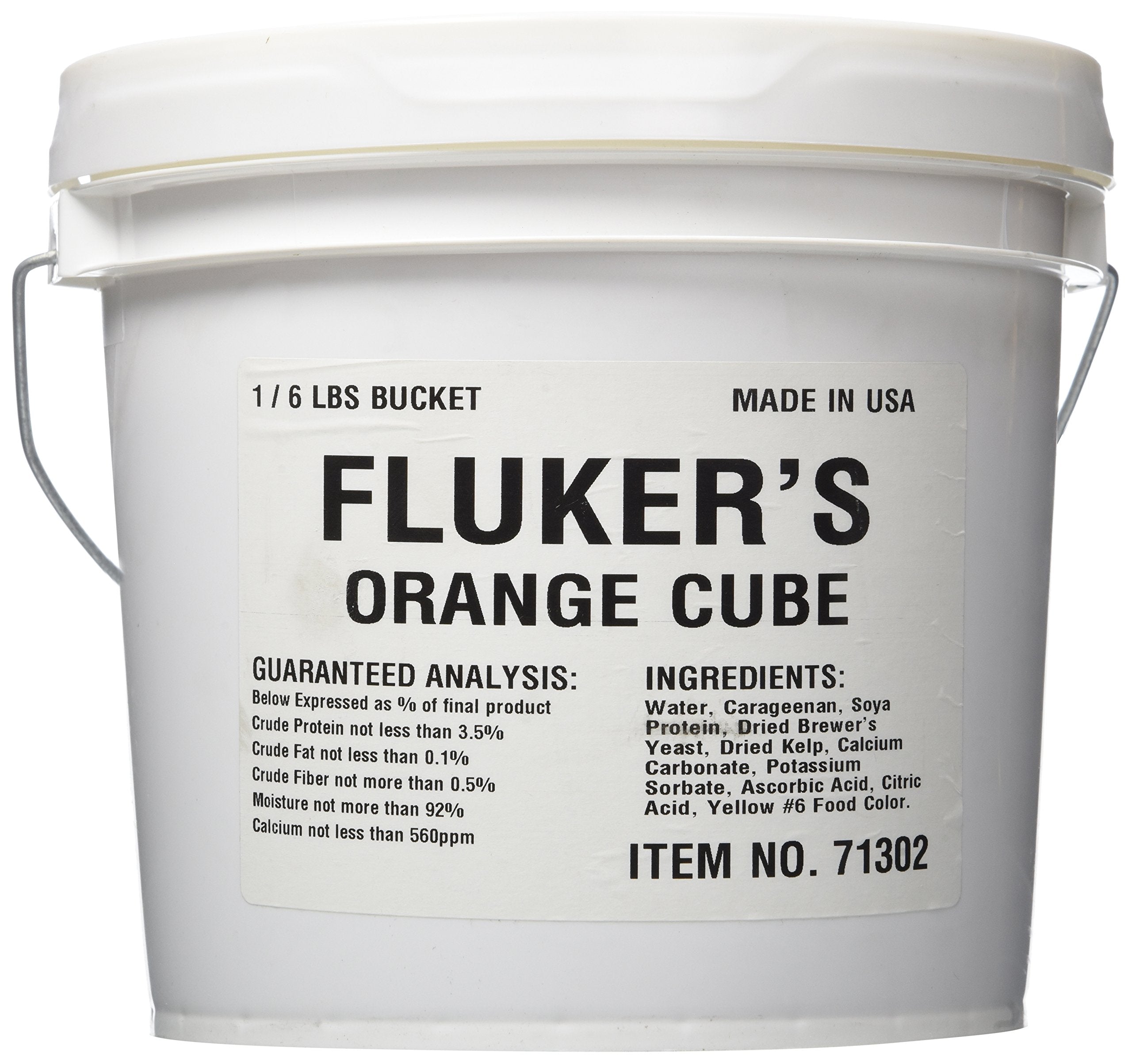 Fluker Labs SFK71302 Orange Cube Cricket Complete Diet, 6-Pound