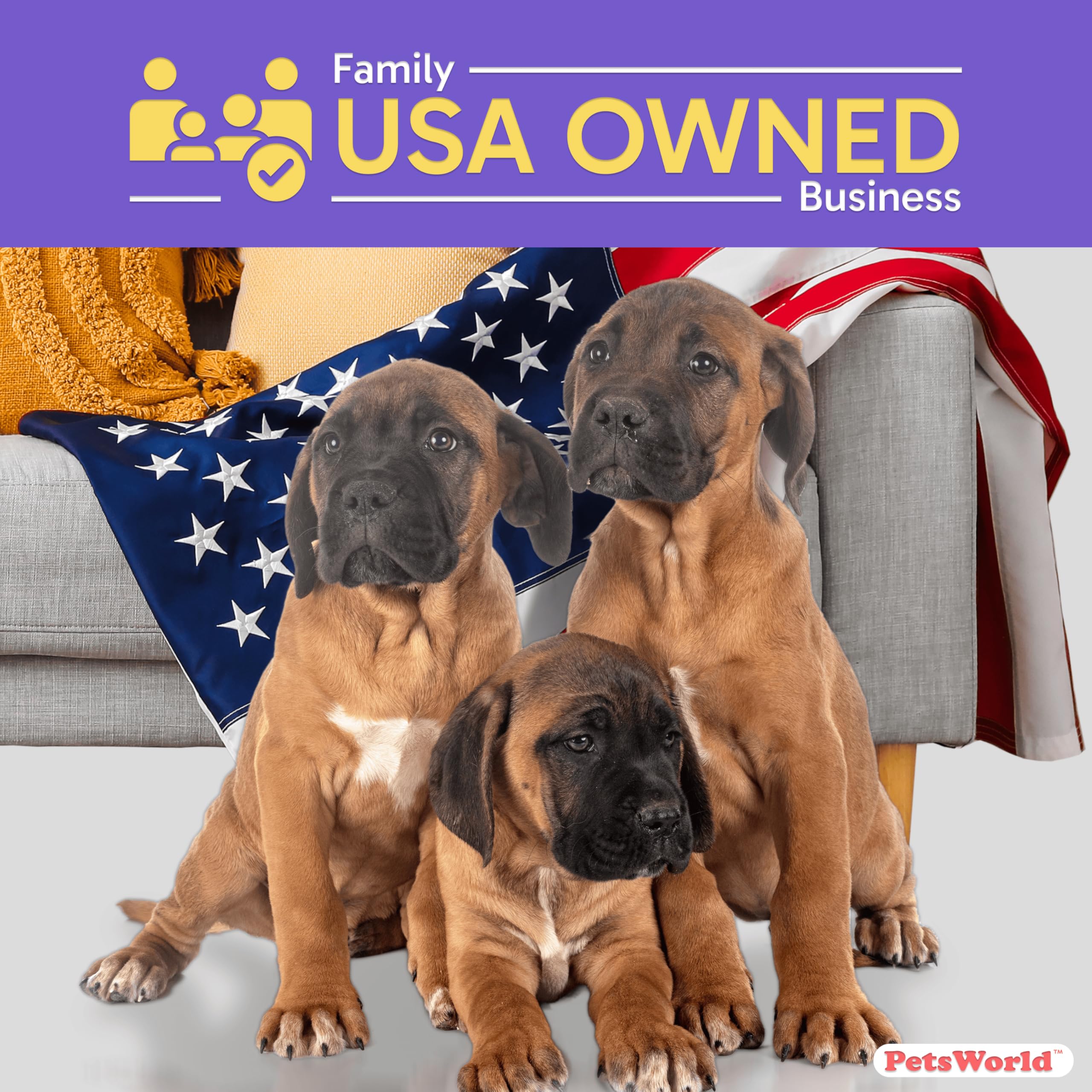 Petsworld Mastiff'S Massive Dog Training/Potty Pads, 28X44 Inch, 50 Ct, Xxxl Gigantic, Tear Resistant, Super Absorbent & Leak-Proof