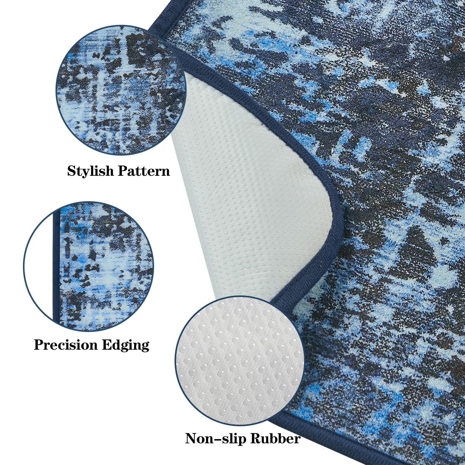 Qeils Washable Pee Pads For Dogs, 4 Pack Reusable Super Absorbent Leakproof Potty Pads 36''X24'', Non-Slip For Crate, Floor, Cou