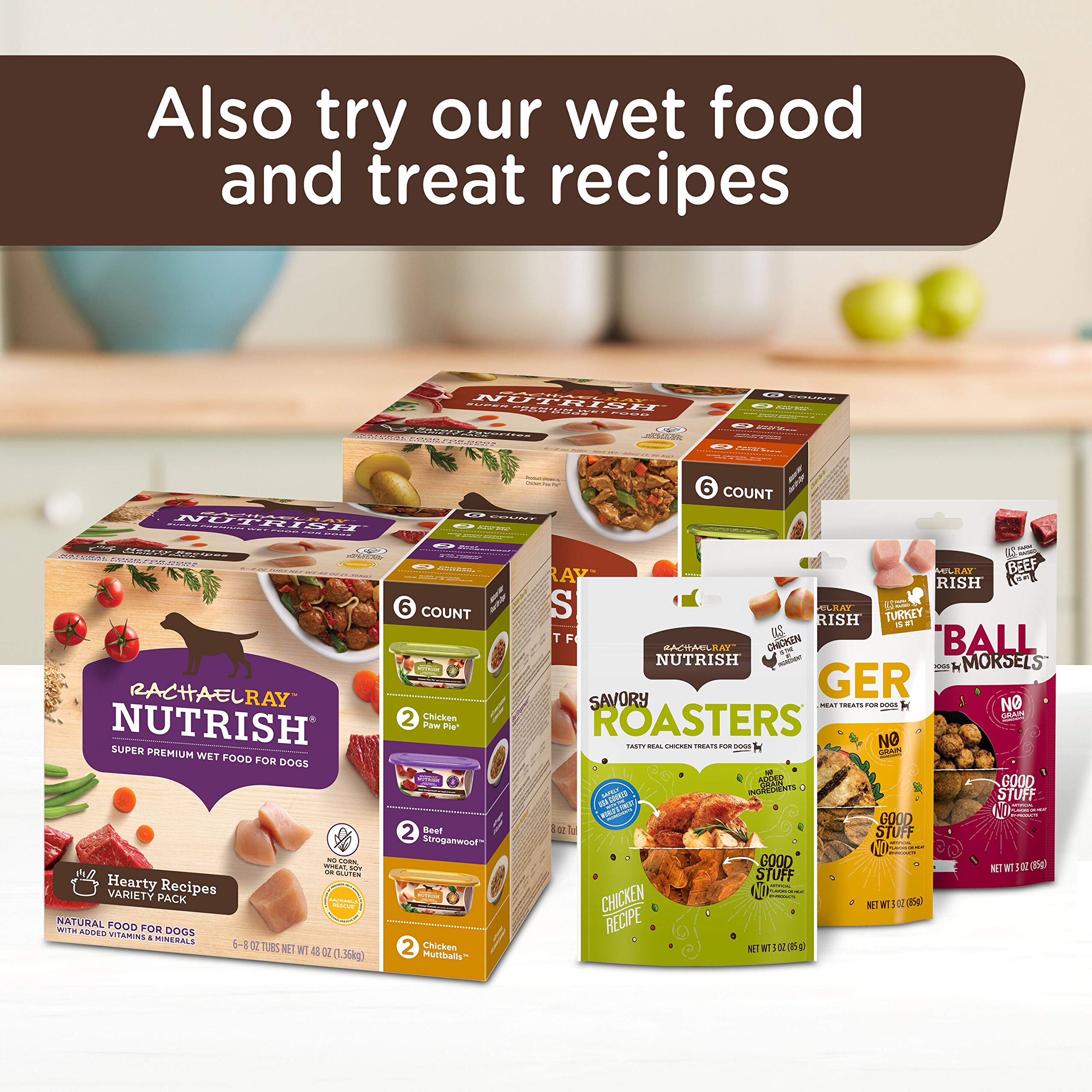 Nutrish Grain Free Chicken & Sweet Potato Recipe Dry Dog Food, 13 lb. Bag, Packaging May Vary (Rachael Ray)