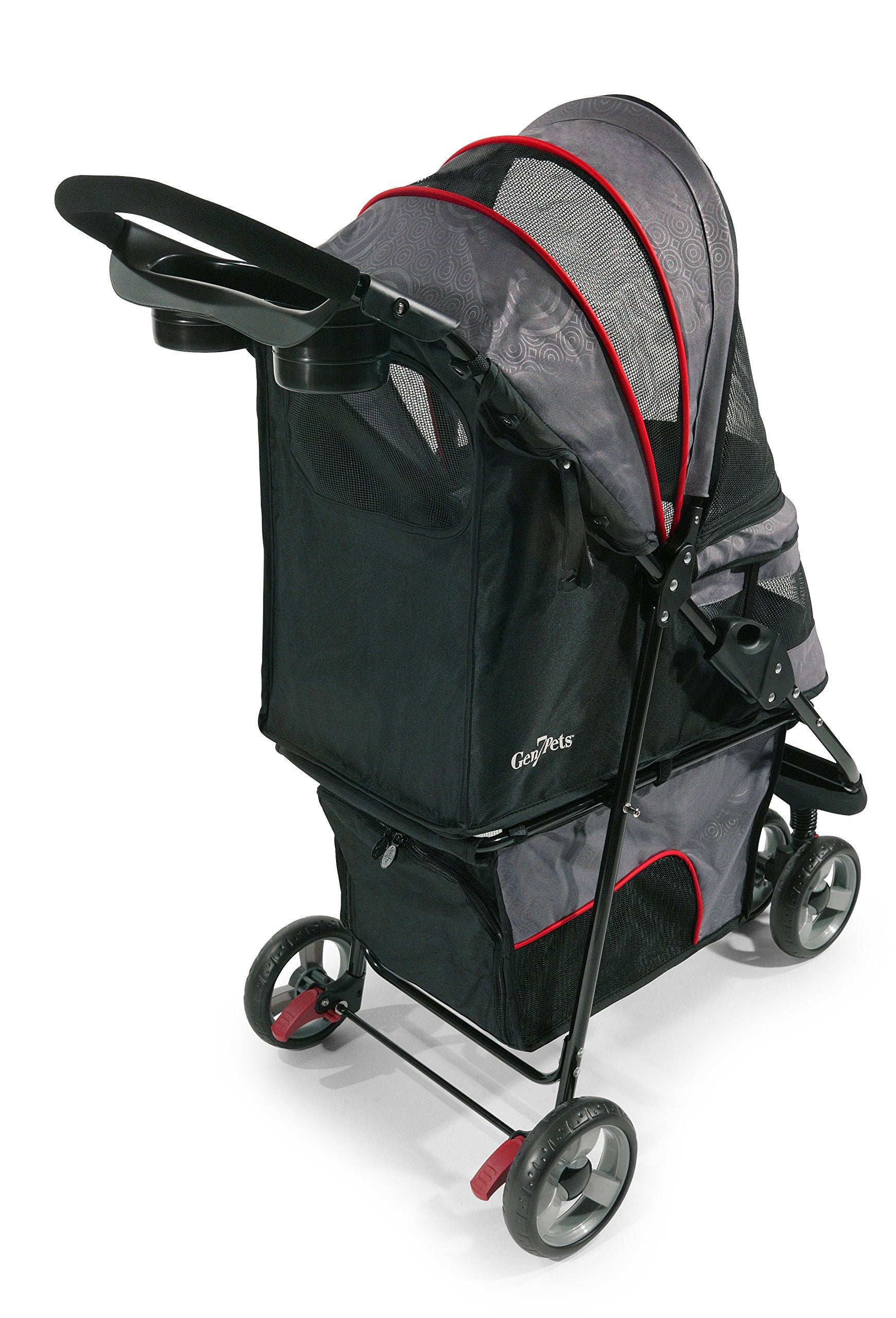 Gen7Pets Regal Plus Dog Stroller - Gray Shadow Pet Stroller